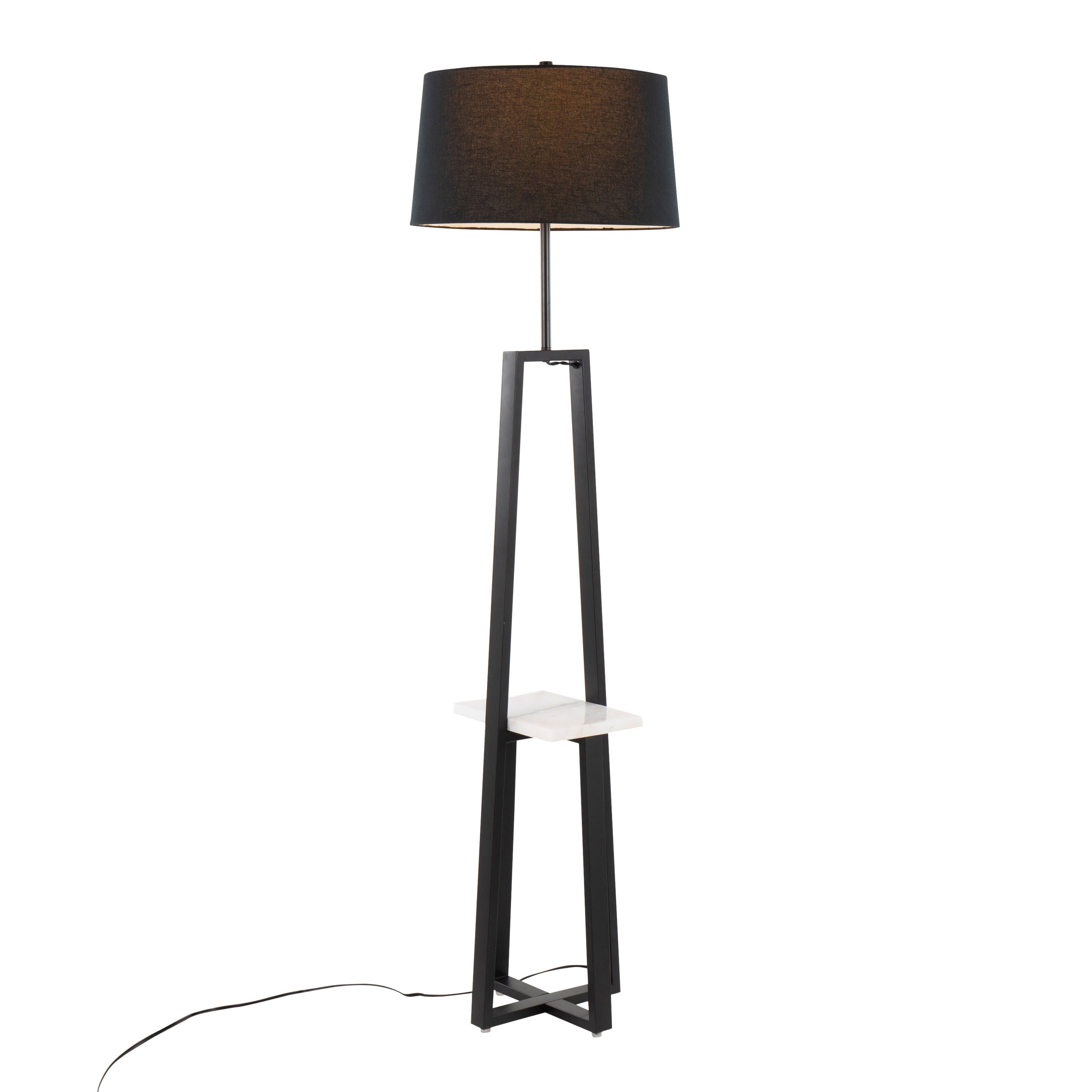 Cosmo - Shelf Contemporary / Glam Floor Lamp