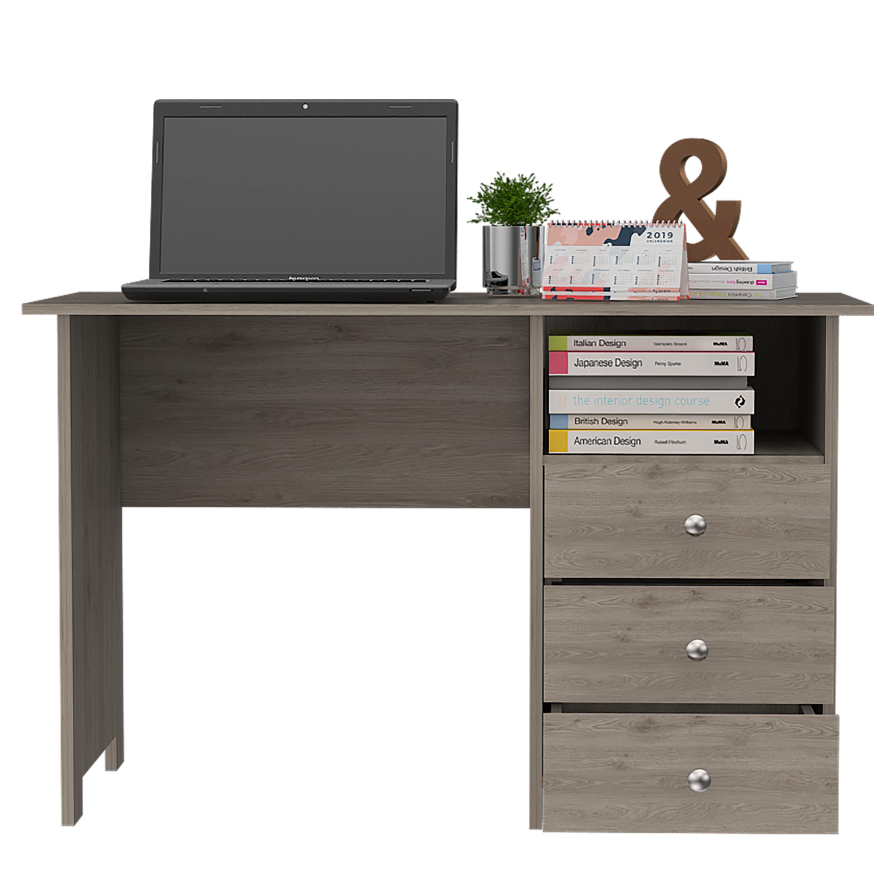 Tampa Computer Desk with 2-Drawers