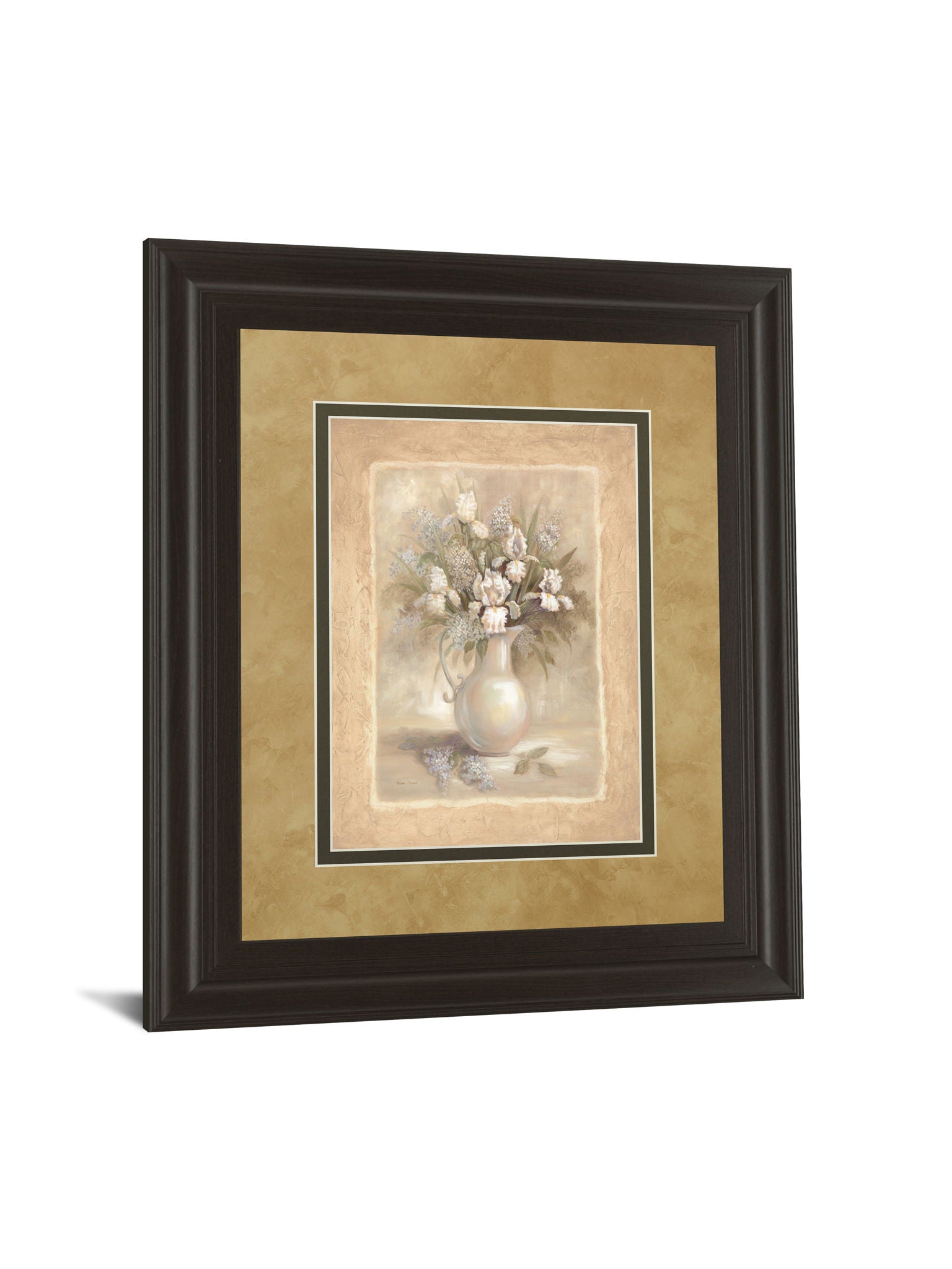 Bounty I By Vivian Flasch - Framed Print Wall Art - Light Brown