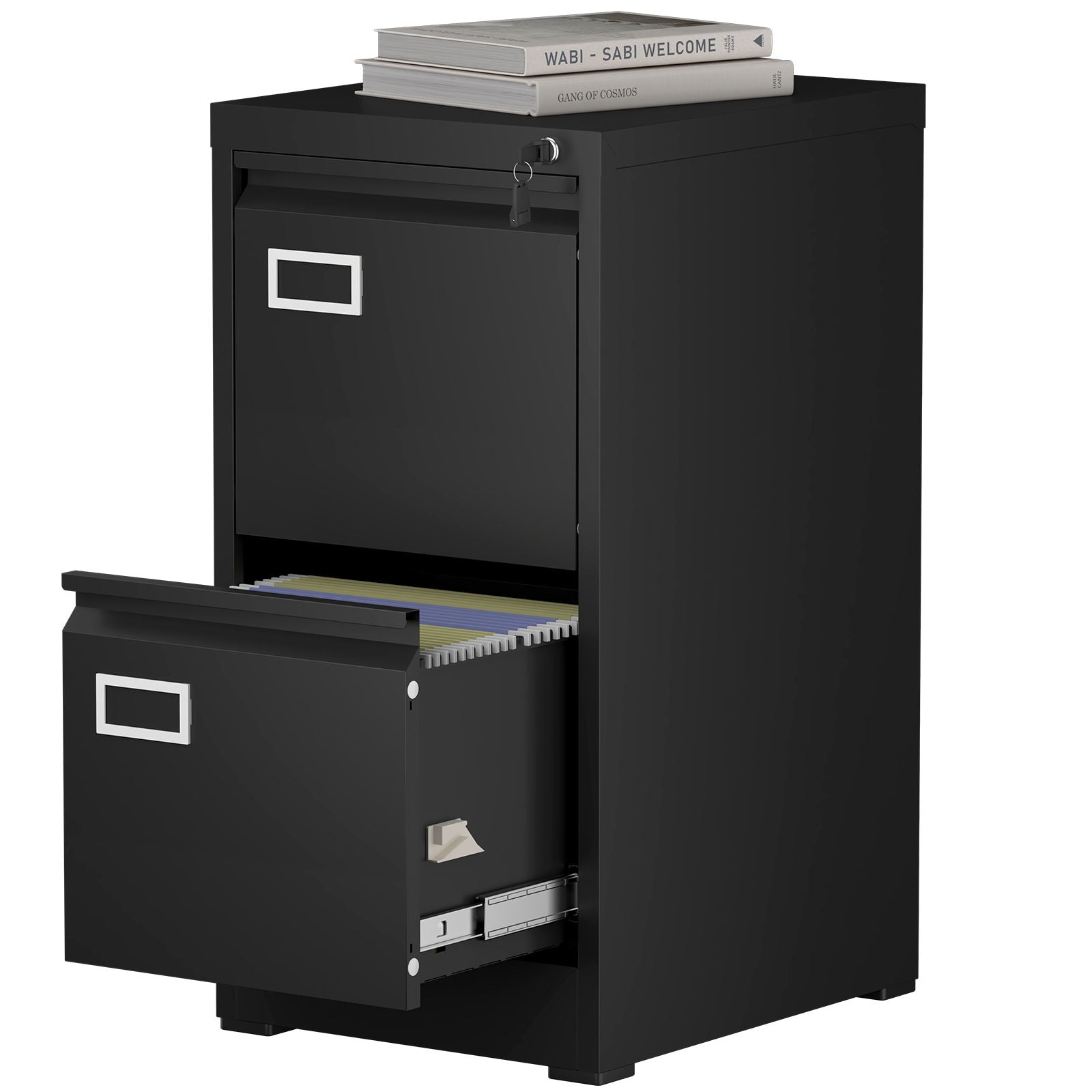 Vertical File Cabinet With Lock Letter Size/A4/Legal Files