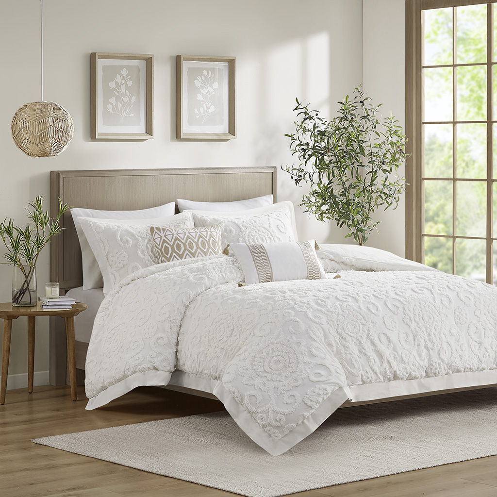Suzanna - King Duvet Mini Set - Ivory