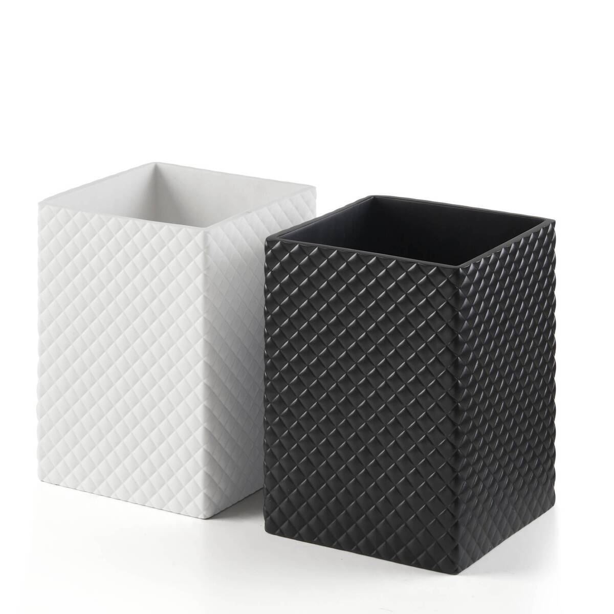 Resin - Bath Accessories Set - Onyx