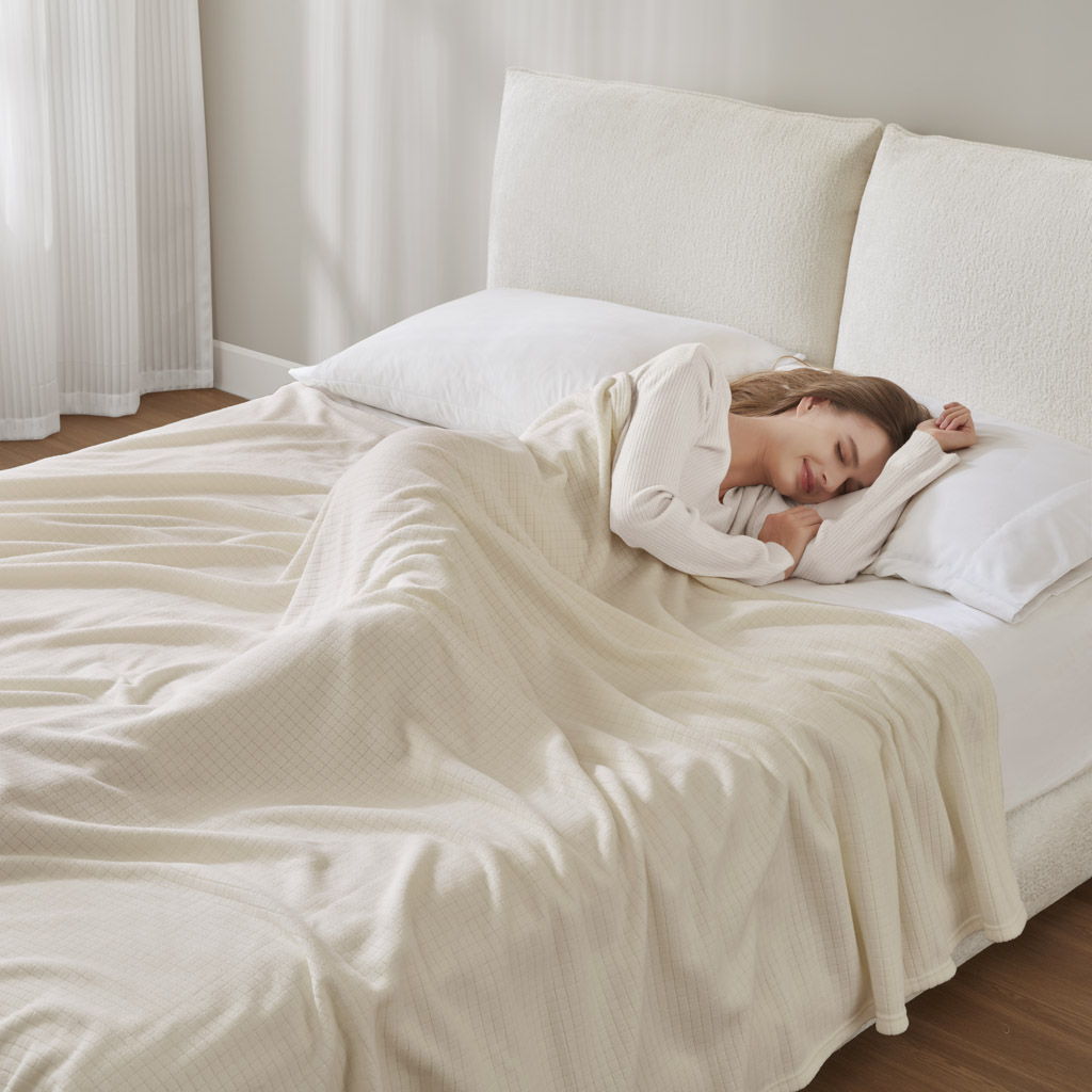 Microfleece - Blanket - Taupe