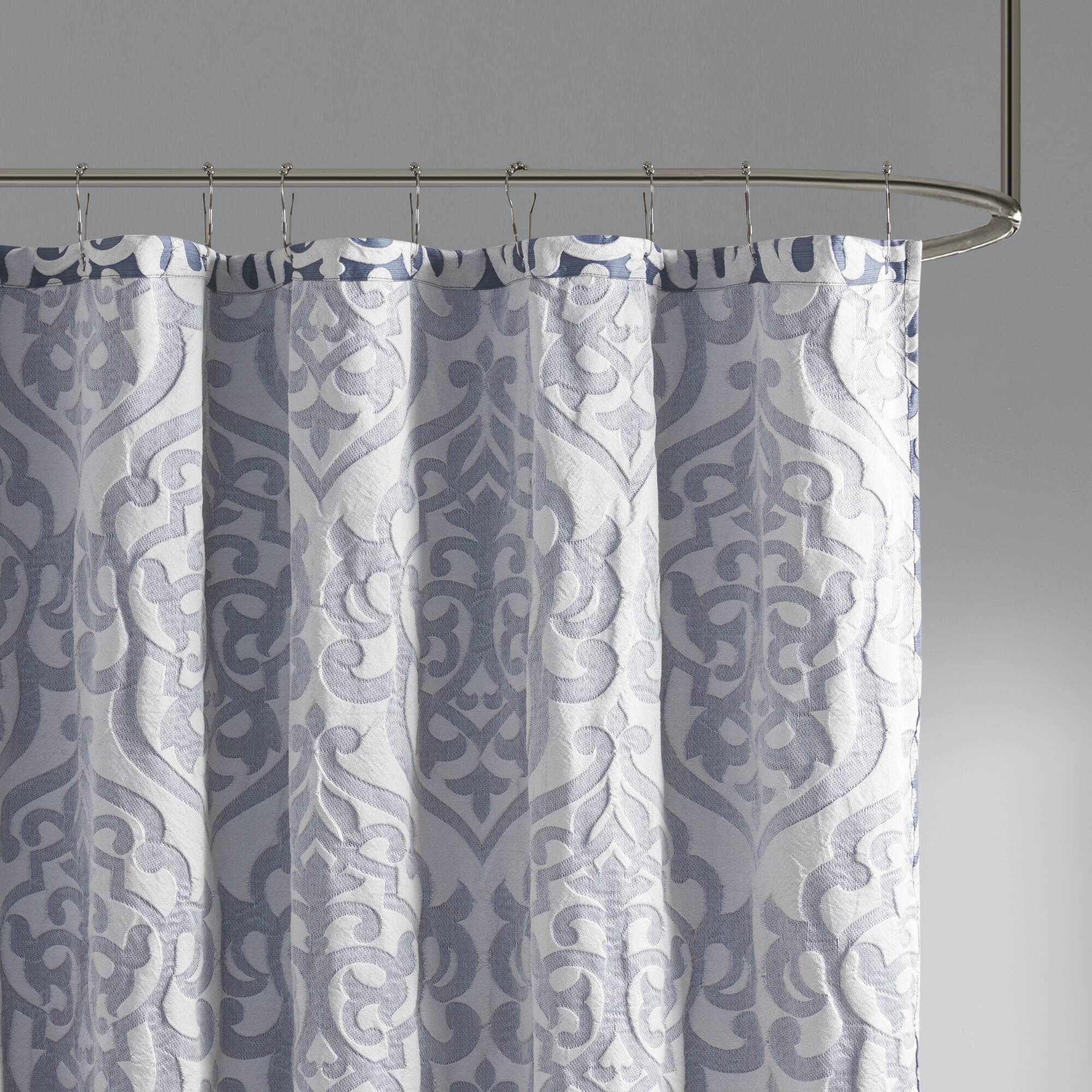 Odette - Shower Curtain - Navy