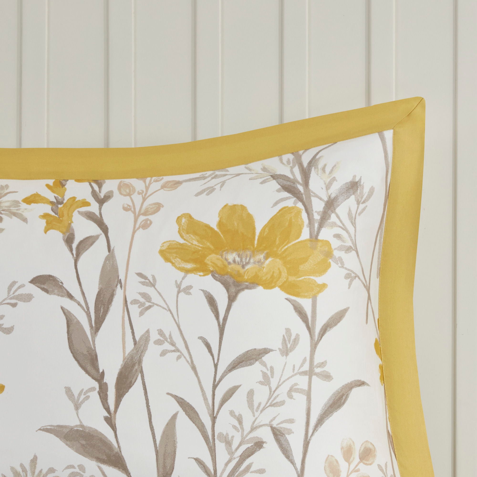 Meadow - 5 Piece Comforter Set - Yellow