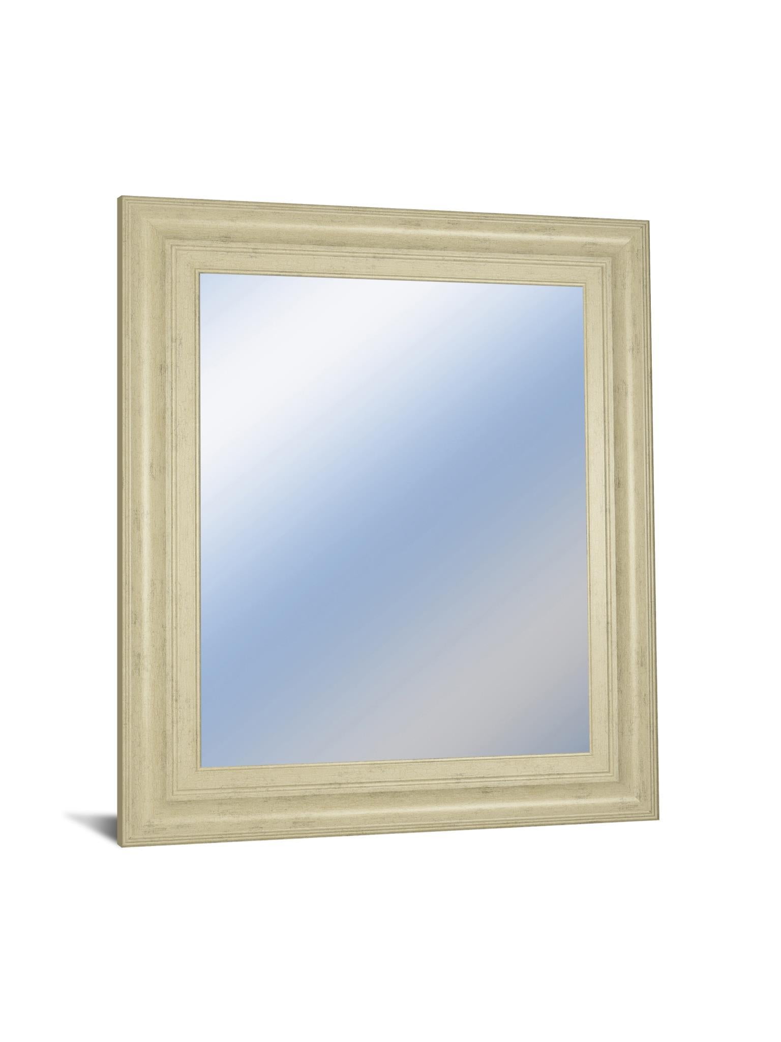 22x26 Decorative Framed Wall Mirror By Classy Art Promotional Mirror Frame #41 - Beige