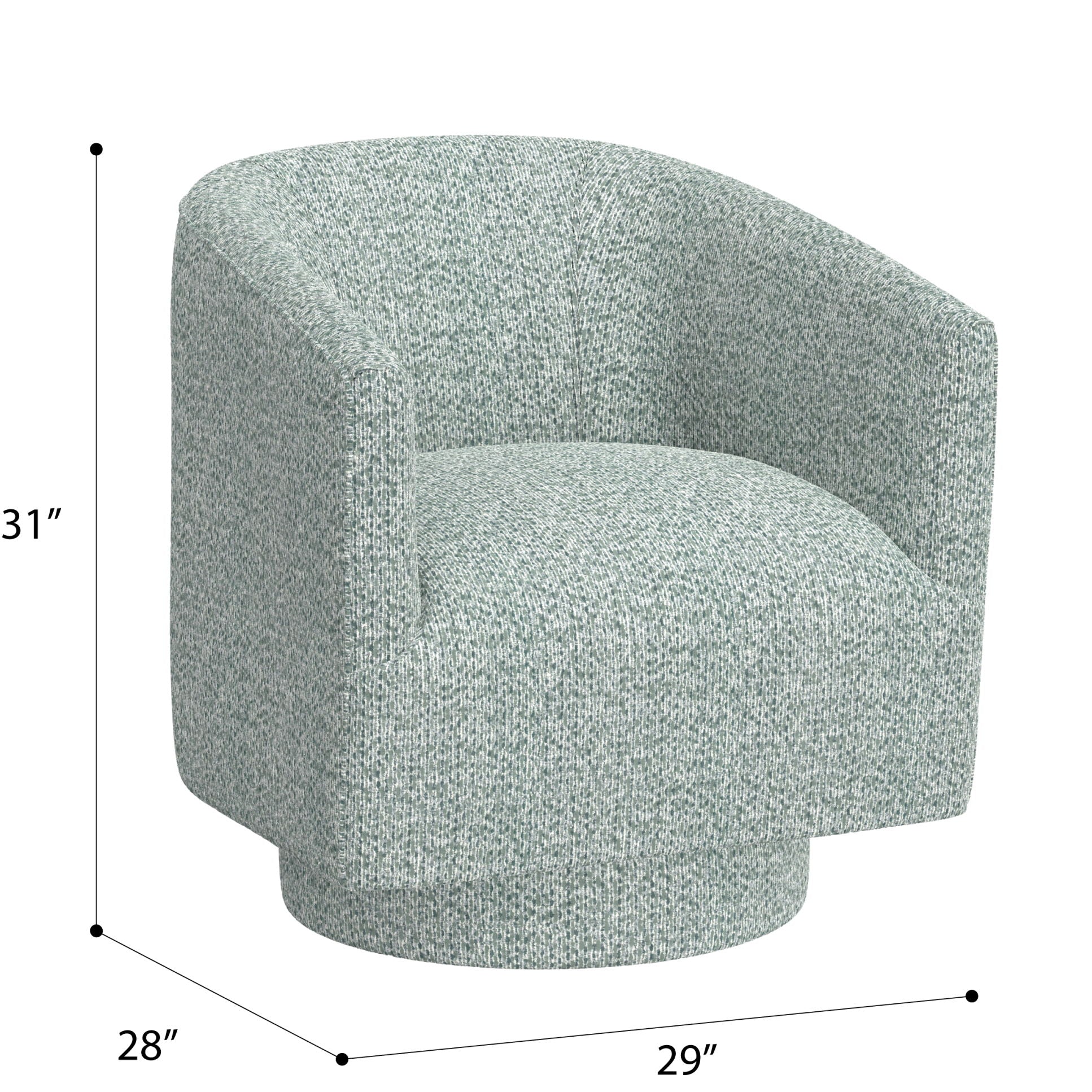 Accent Chair With Swivel Function