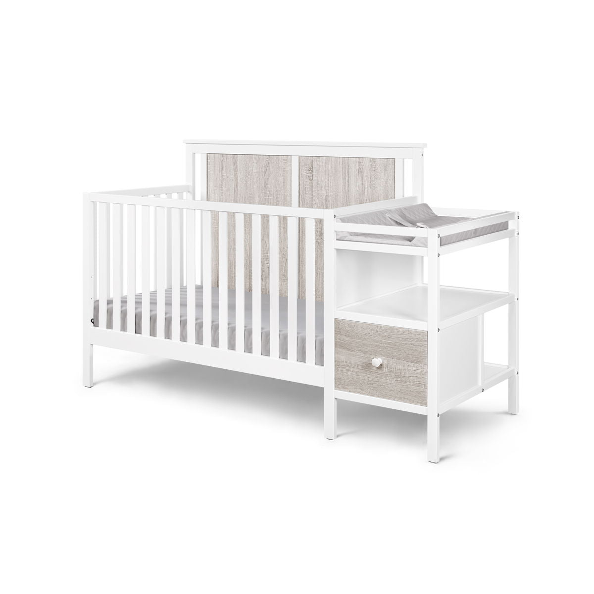 Connelly - 4-in-1 Crib and Changer Combo