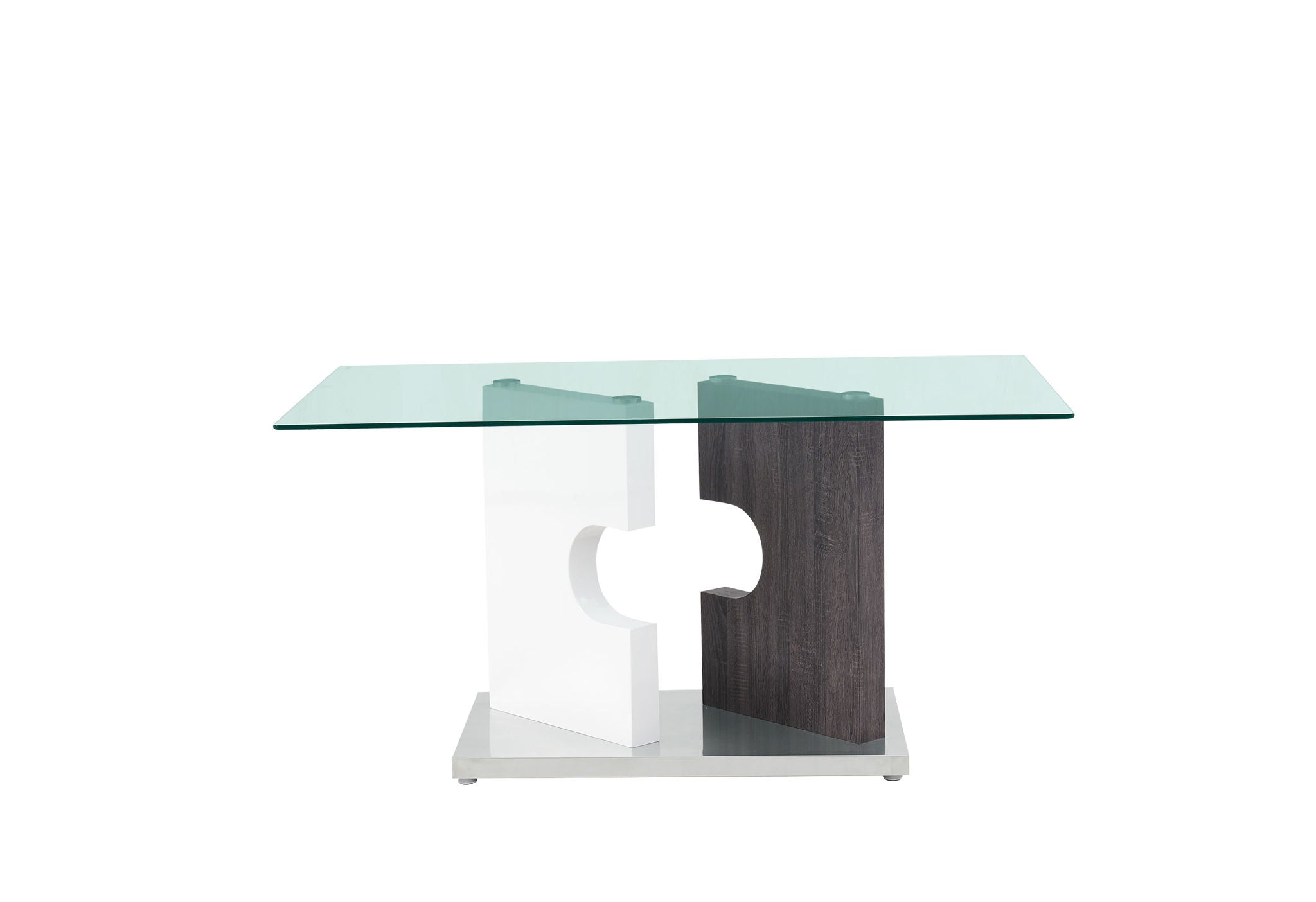 D219 - Dining Table Base - Silver