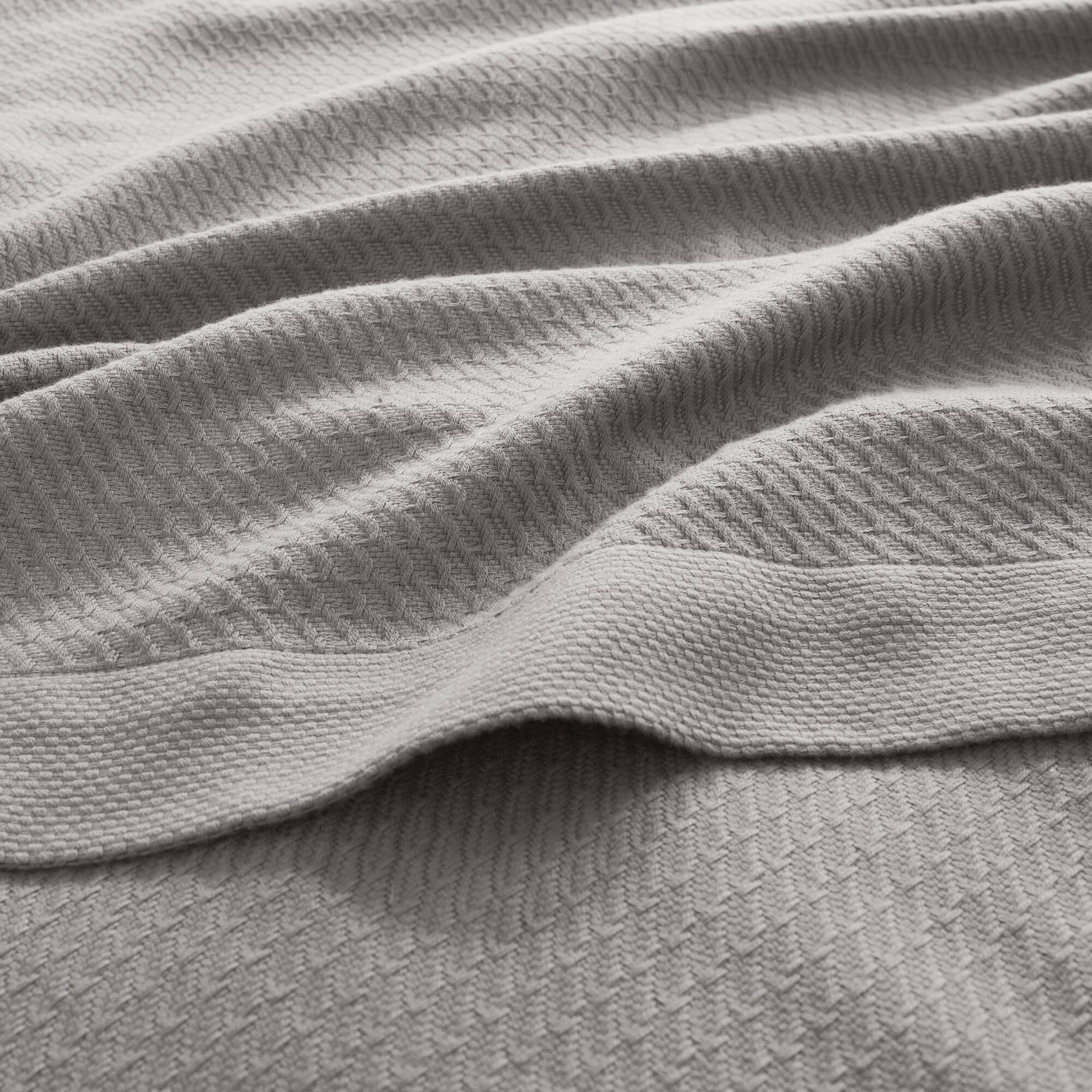 Egyptian Cotton - Twin Blanket - Gray