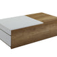 ACME Aafje Coffee Table in Oak & White Finish LV00797