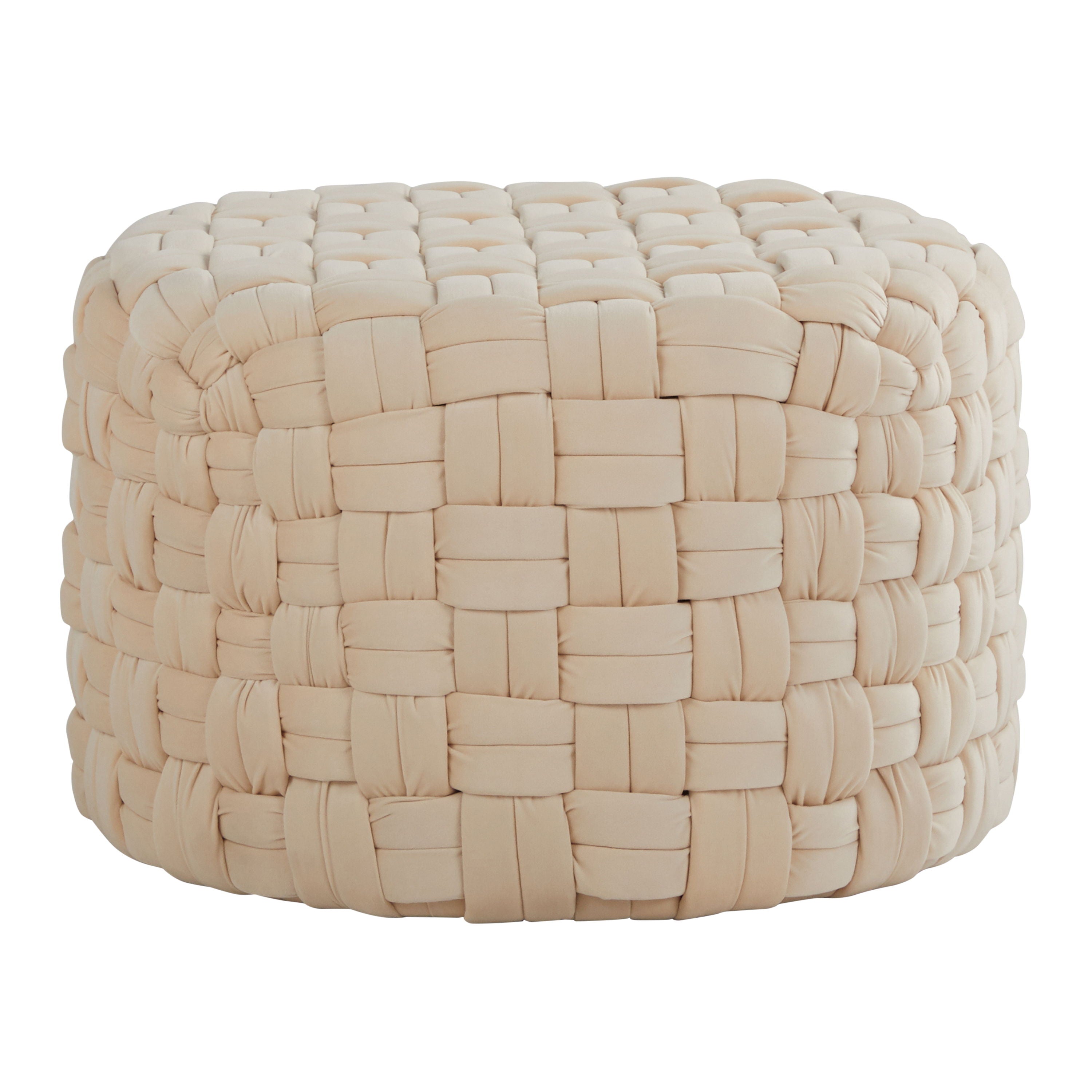 Braided - Versatile Round Ottoman