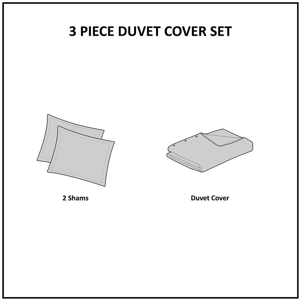Malea - Shaggy Duvet Cover Set - Blush