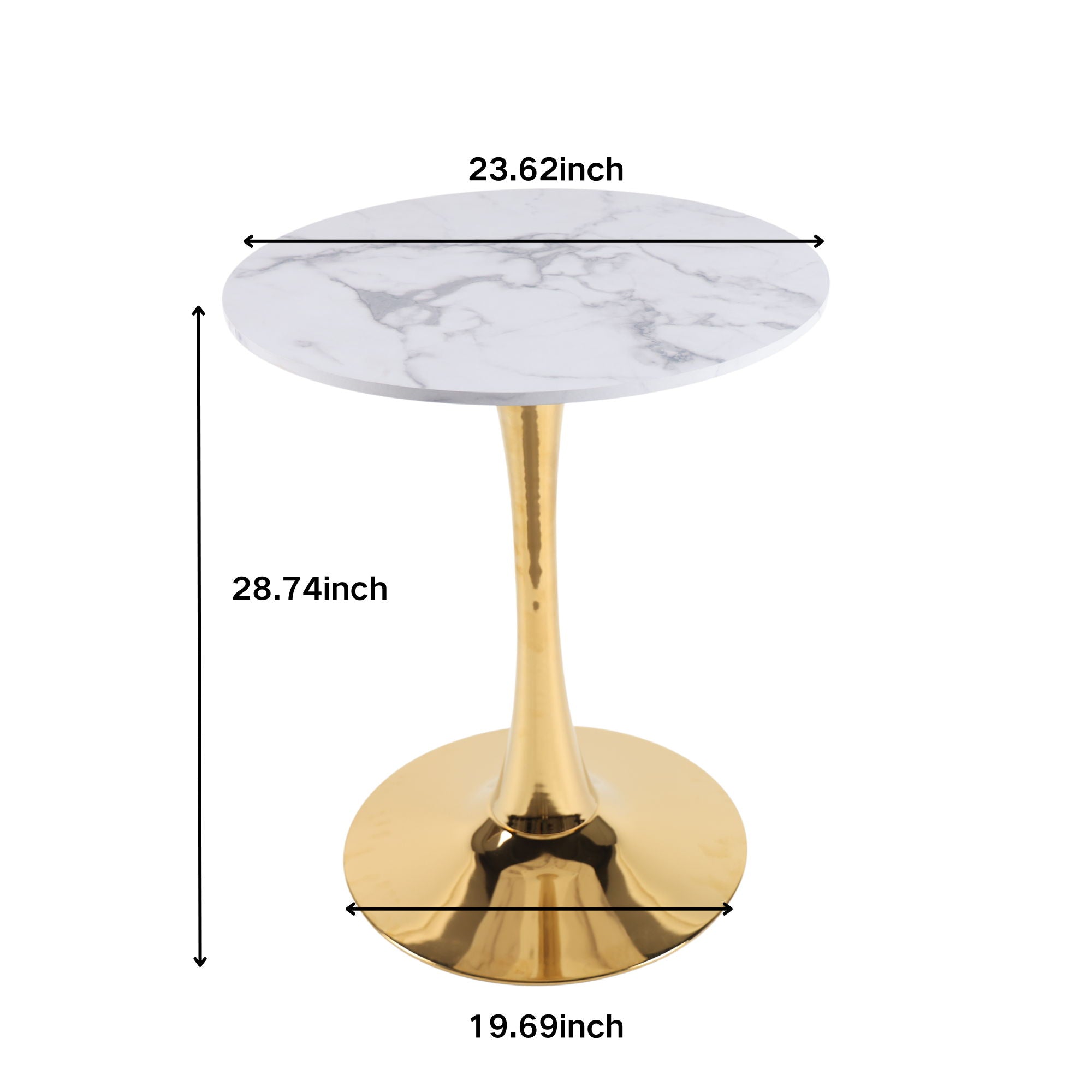 Tulip Table With Round Pedestal Dining Table