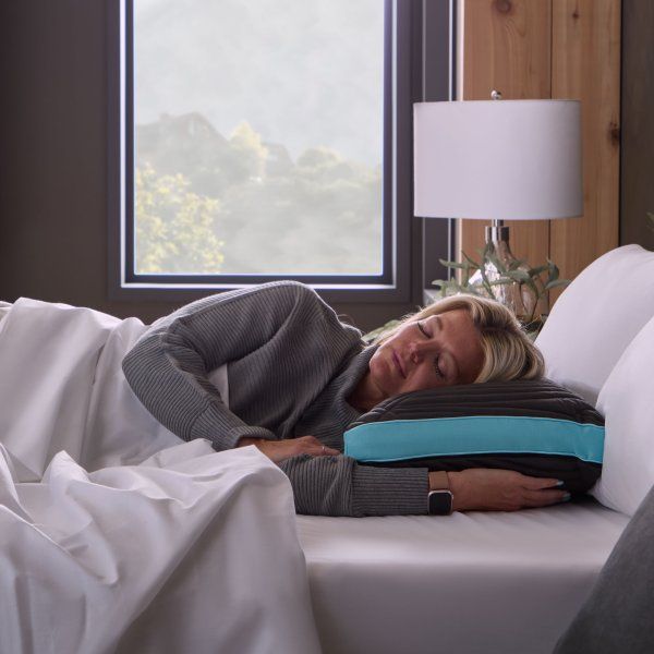 Ice Cloud - Omniphase Mid Loft Pillow - King High Loft
