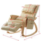 MASSAGE Comfortable Relax Rocking Chair Cream White