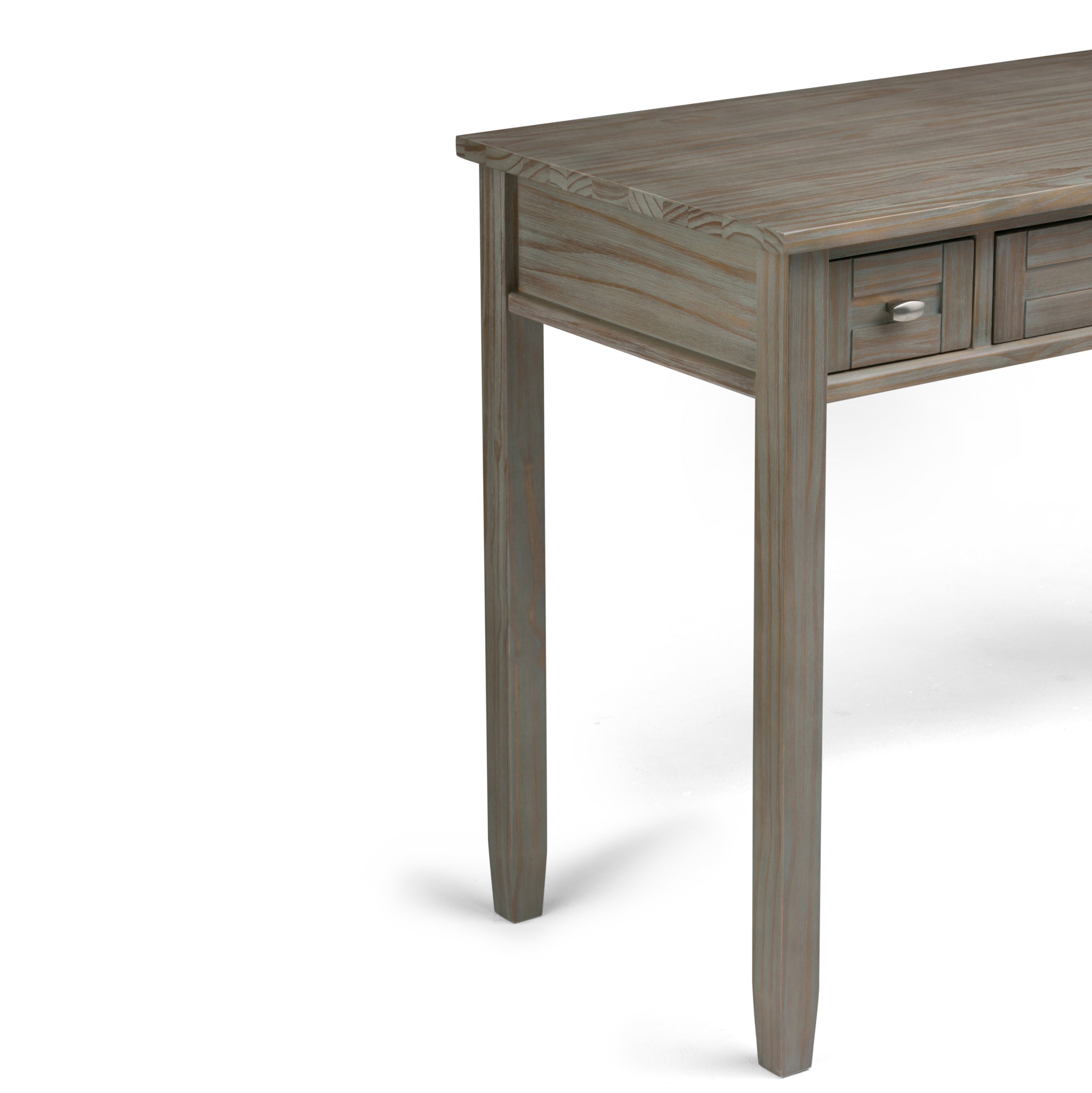 Warm Shaker - Desk - Distressed Grey