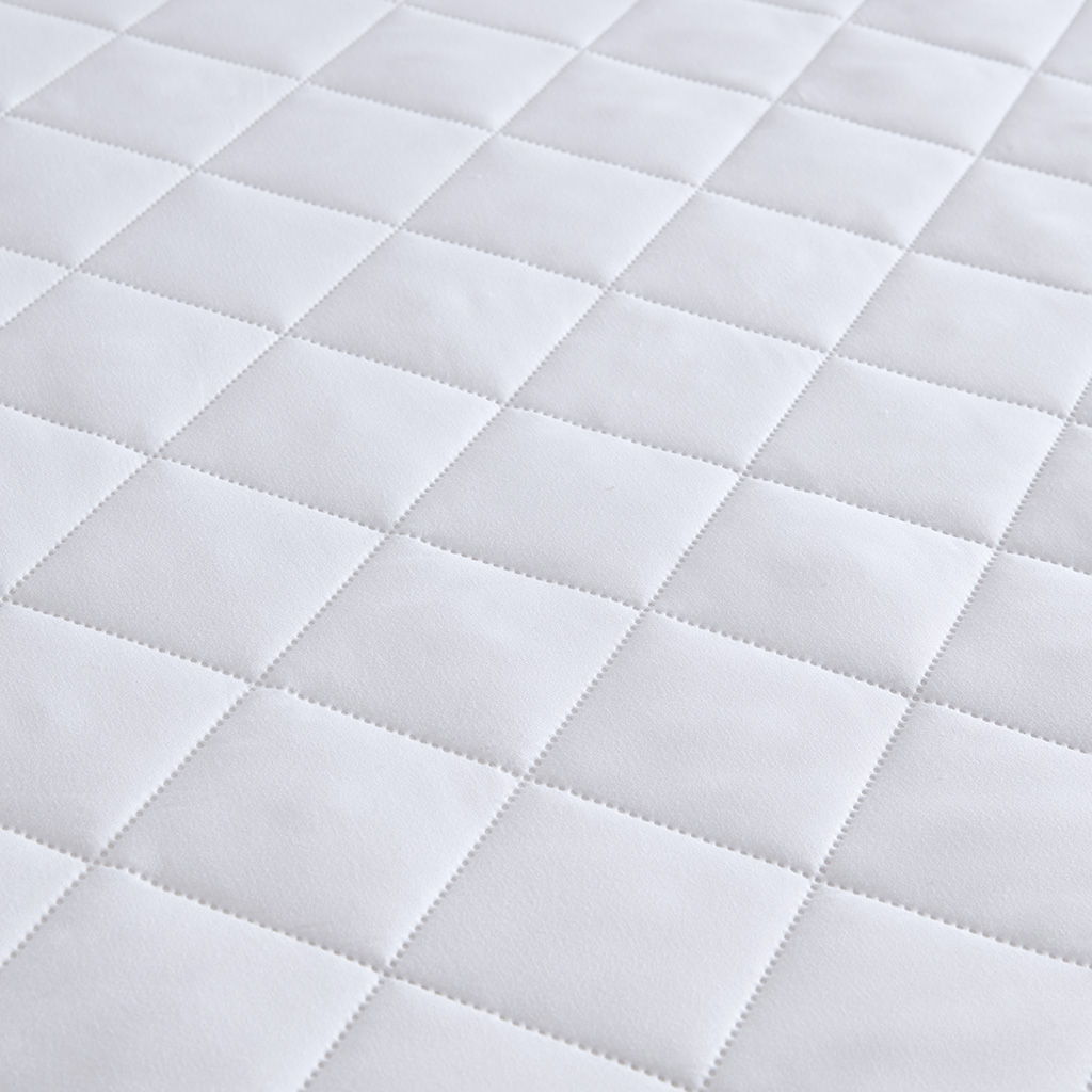 Microfiber Essential - King Mattress Pad - White