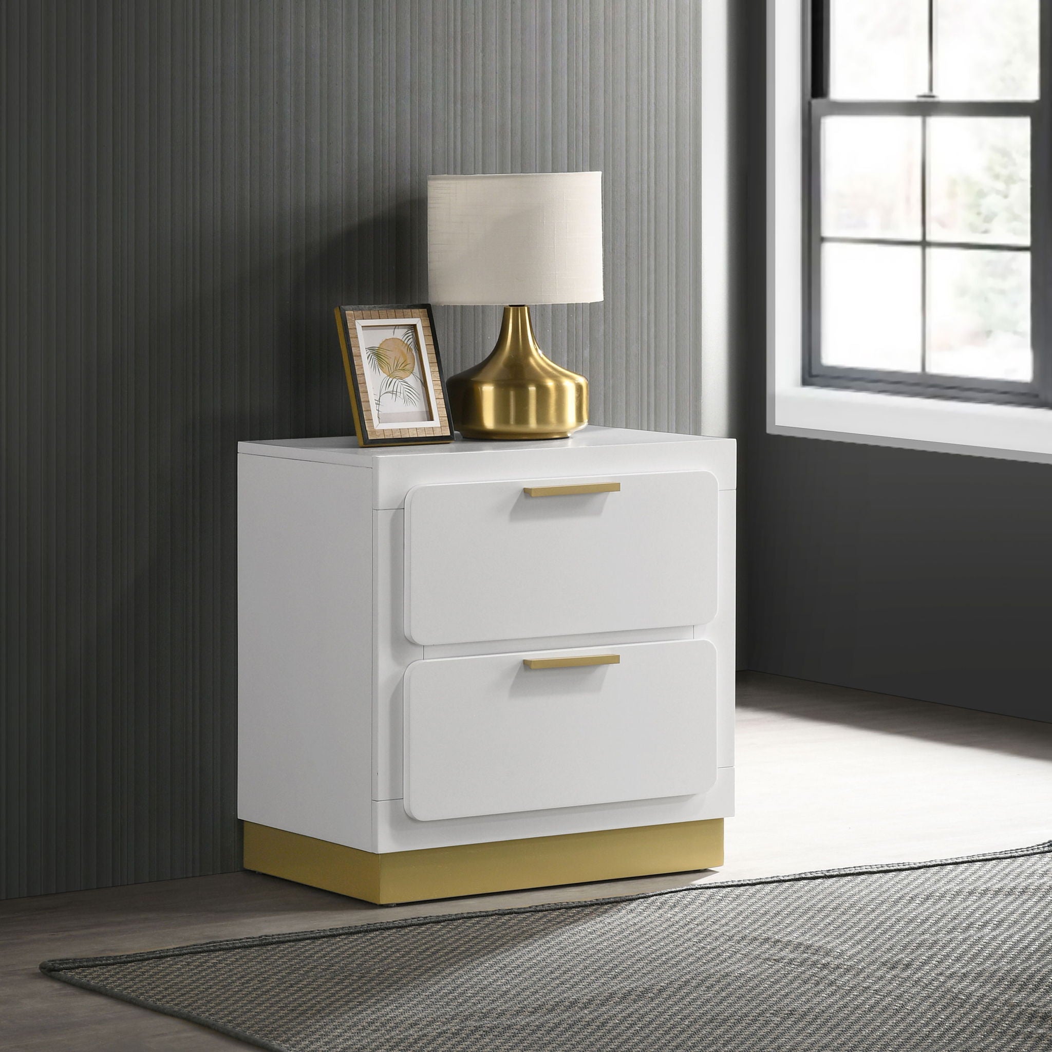 Sophia - 2 Drawer Nightstand