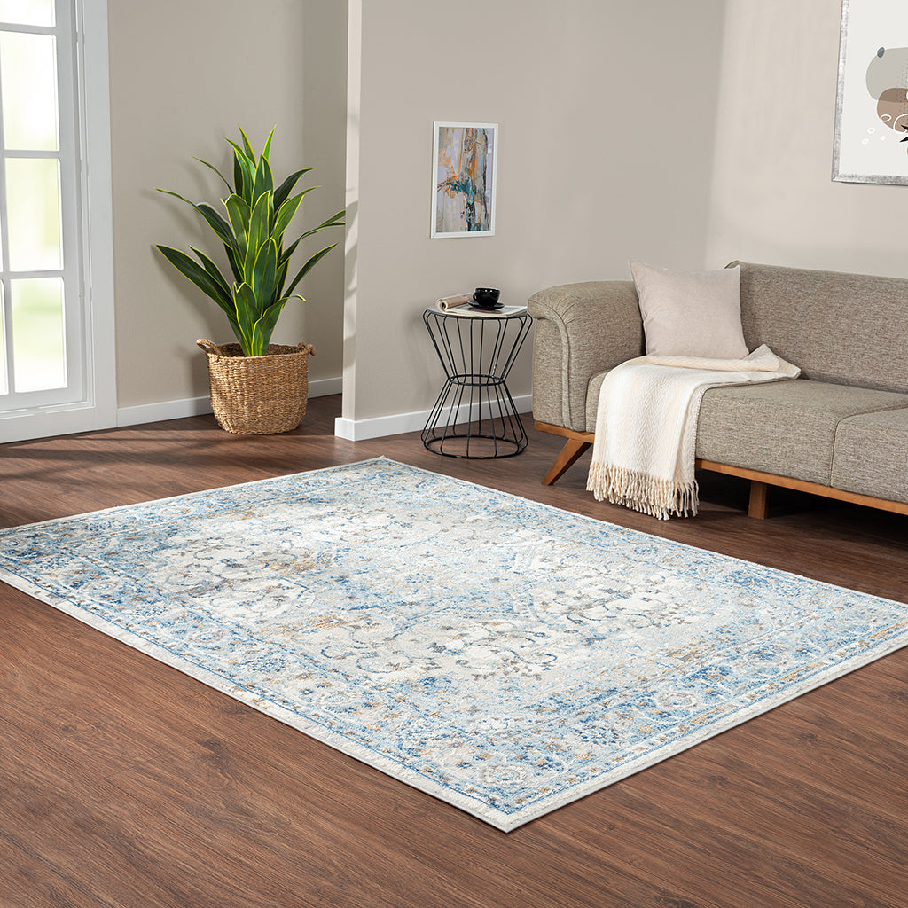 Medallion Woven Area Rug