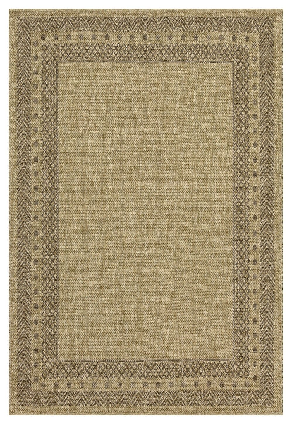 Earth - 7'10" X 10'3" Polypropylene, Indoor, Outdoor Area Rug - Jute, Mocha