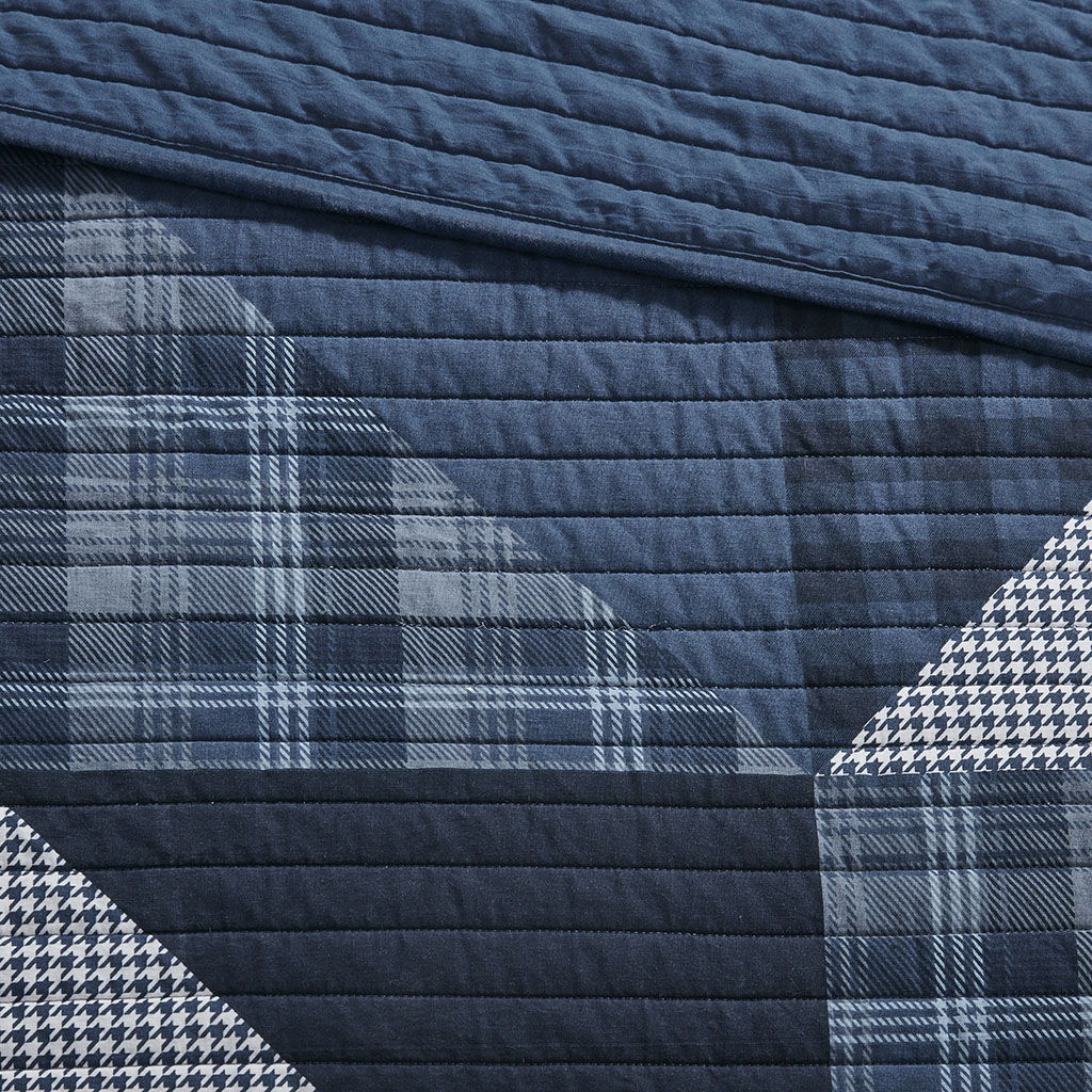 Olsen - King Oversized Quilt Mini Set - Blue