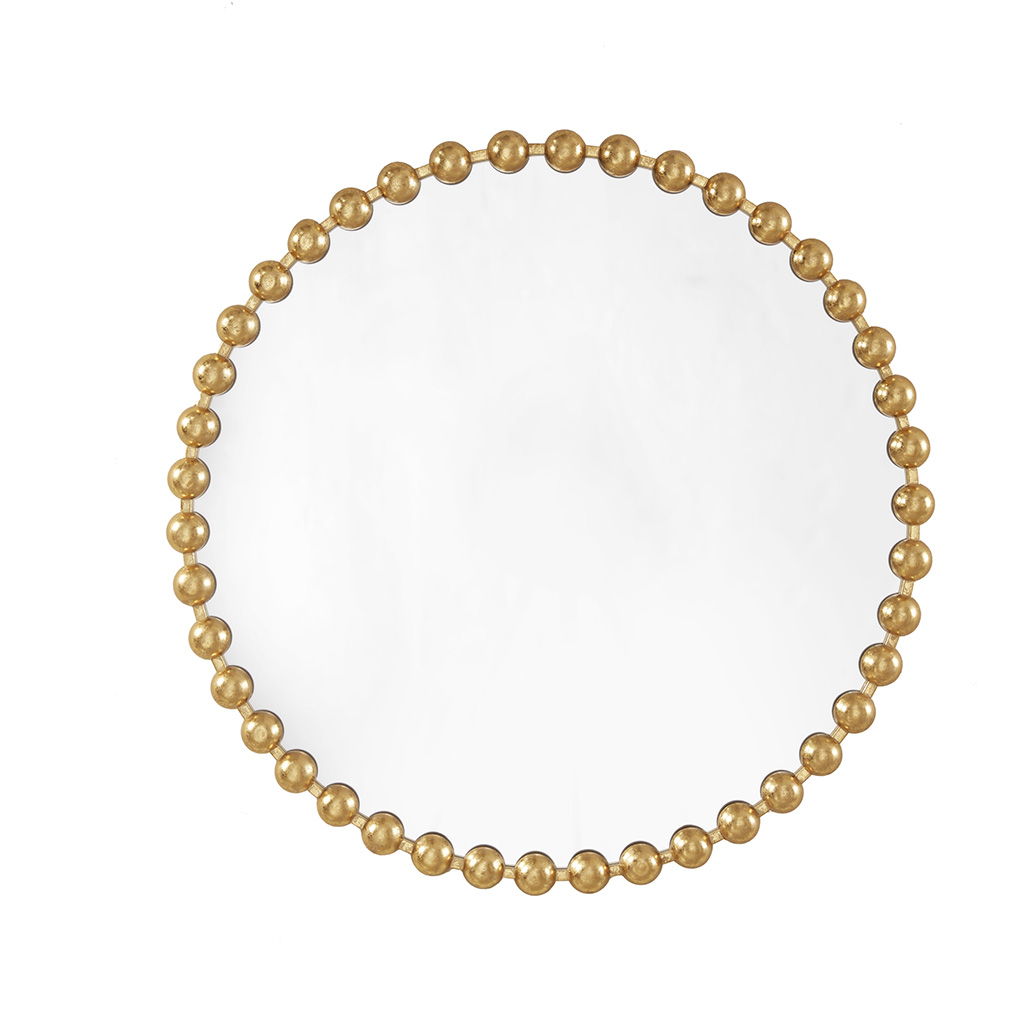 Marlowe - 36" Round Wall Decor Mirror - Gold