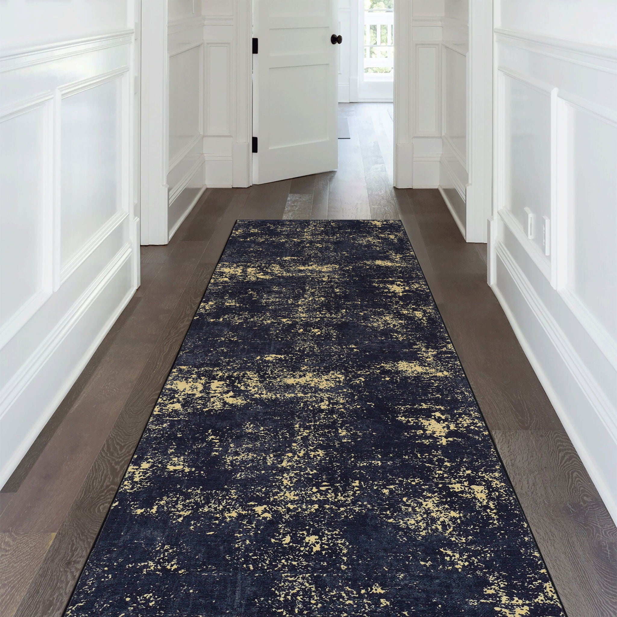 Maval - Stunning Washable Runner Rug