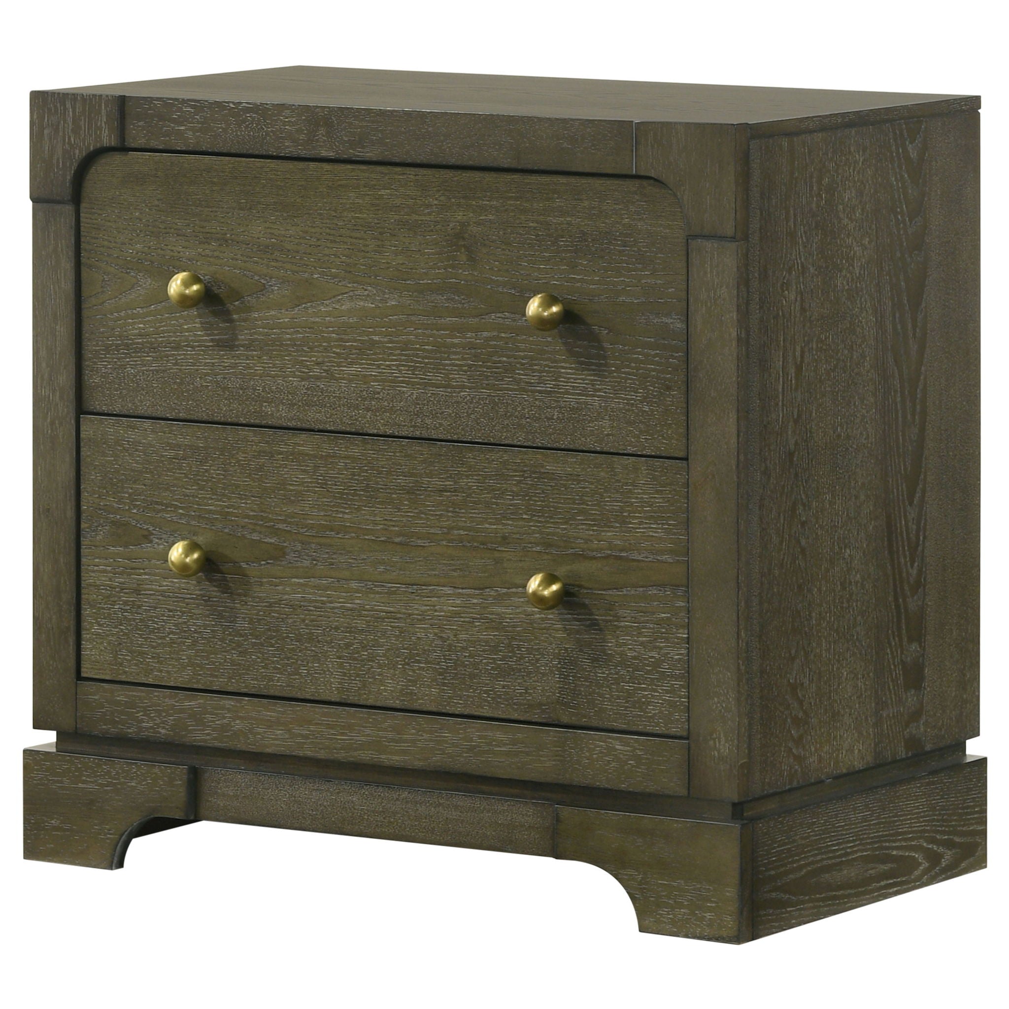 Sundance - 2 Drawer Nightstand - Dark Brown