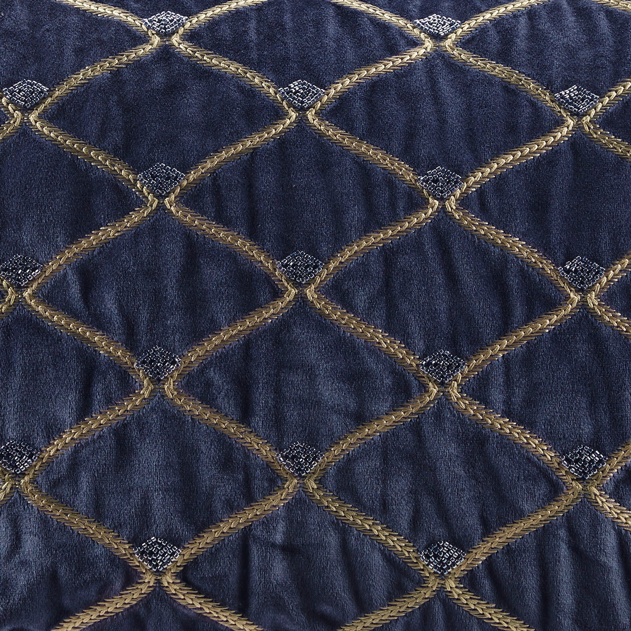 Aumont - Oblong Decor Pillow - Navy