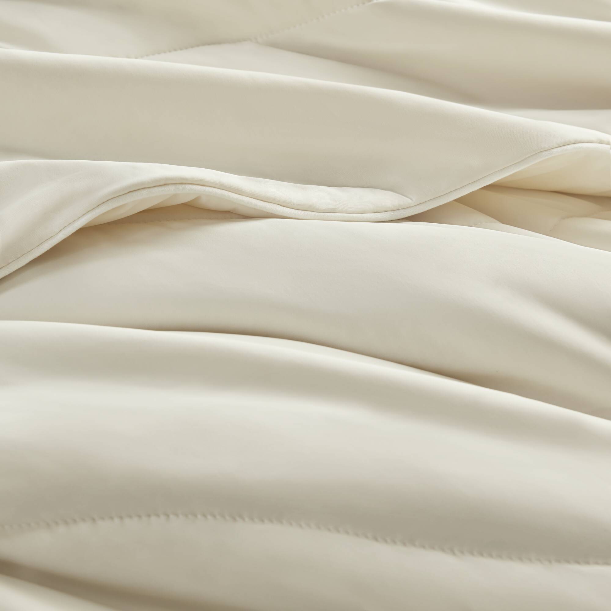 King/California King Reversible Tencel Comforter Blanket - Ivory