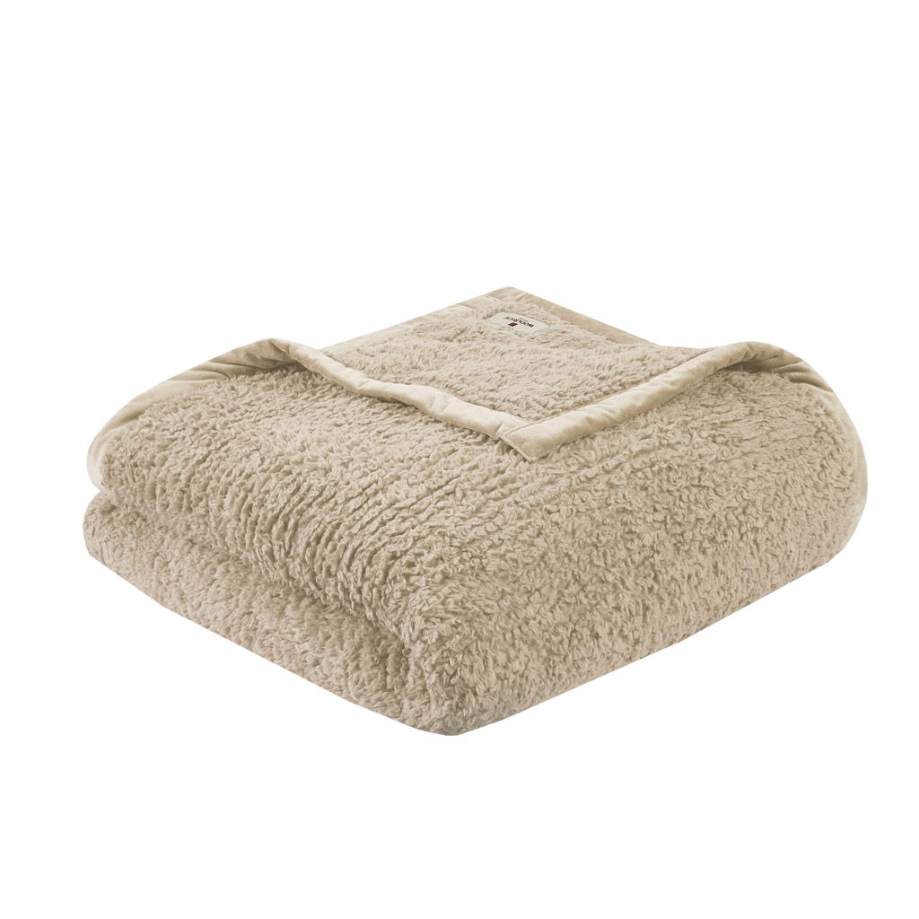 Burlington - King Berber Blanket - Tan
