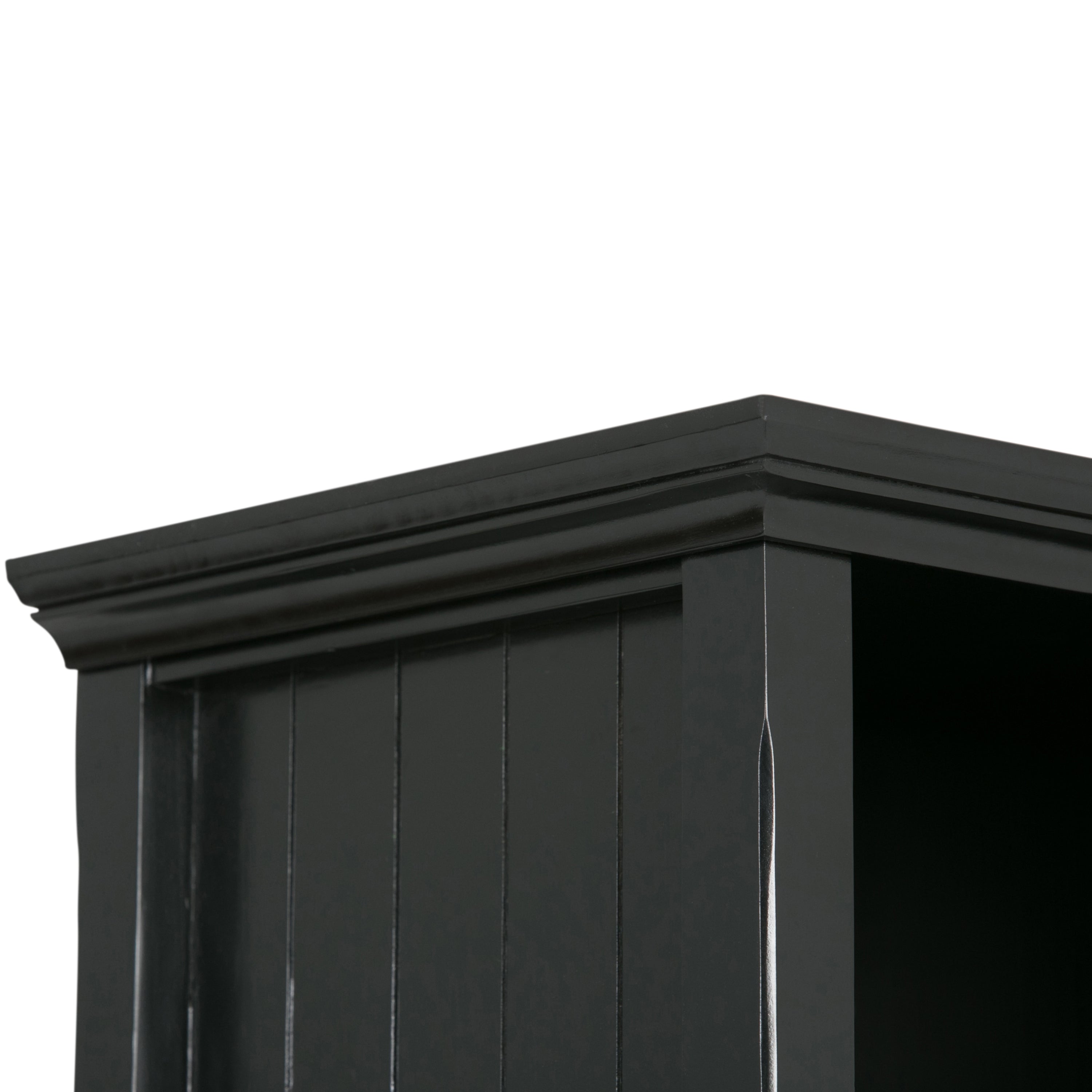 Acadian - 9 Cube Bookcase and Storage Unit - Black