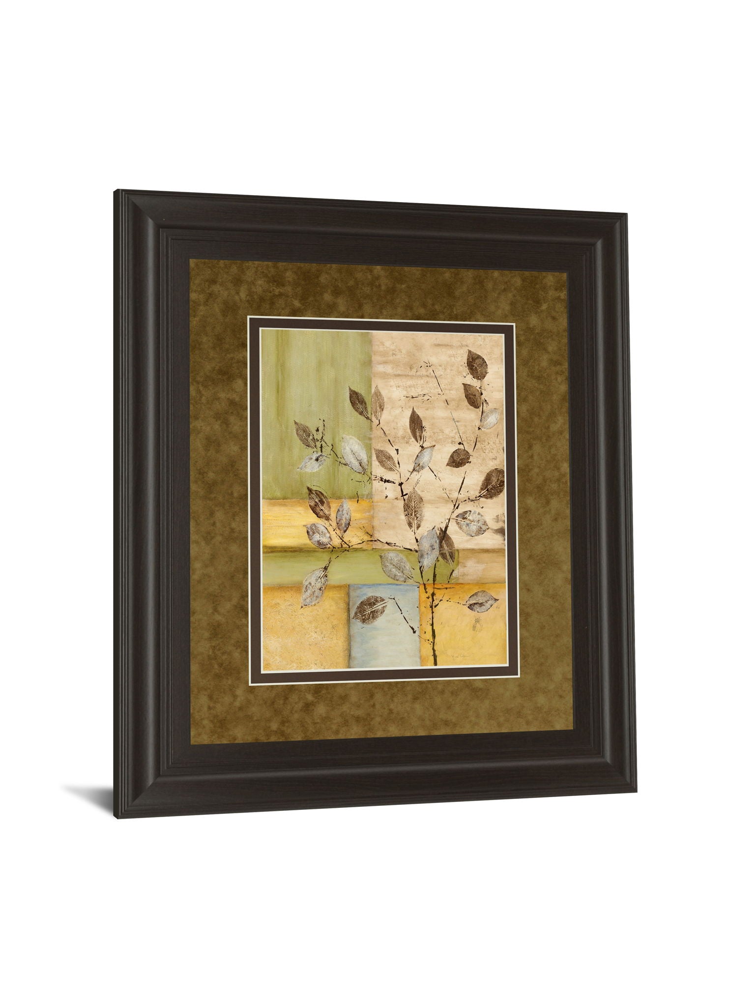Urban Garden Il By Norm Olson - Framed Print Wall Art - Light Brown