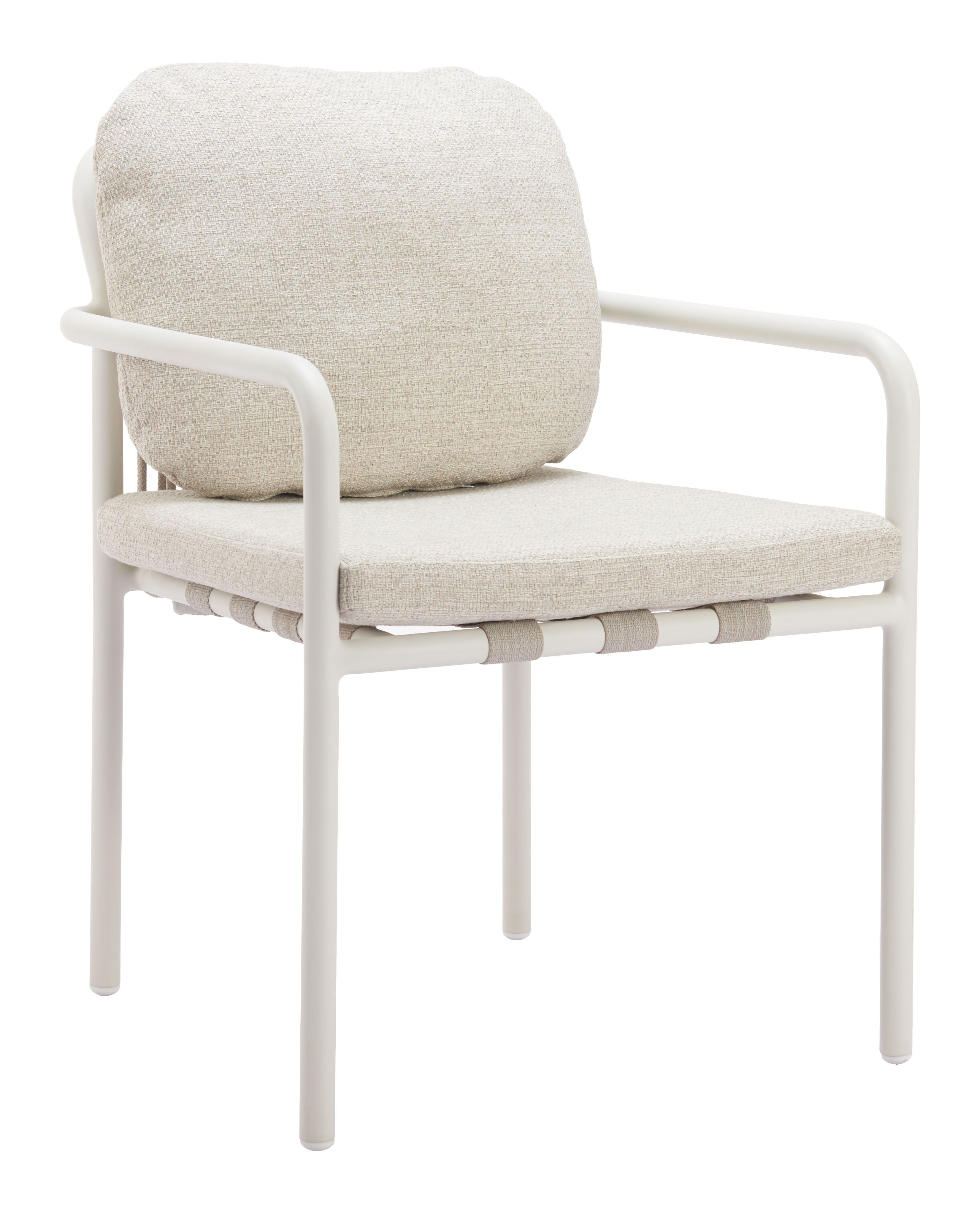 Aite - Outdoor Dining Chair - Beige