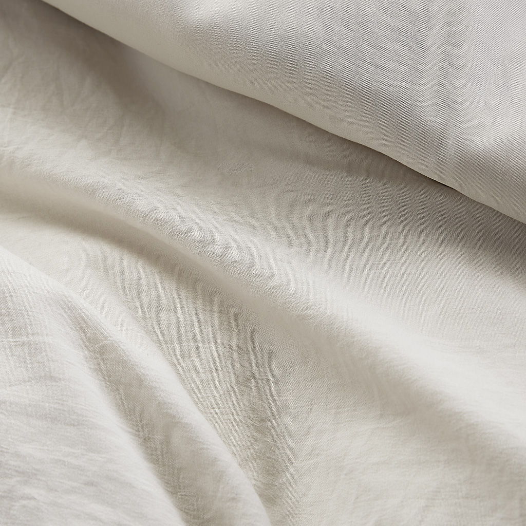 Porter - California King Soft Washed Pleated Comforter Set - Neutral
