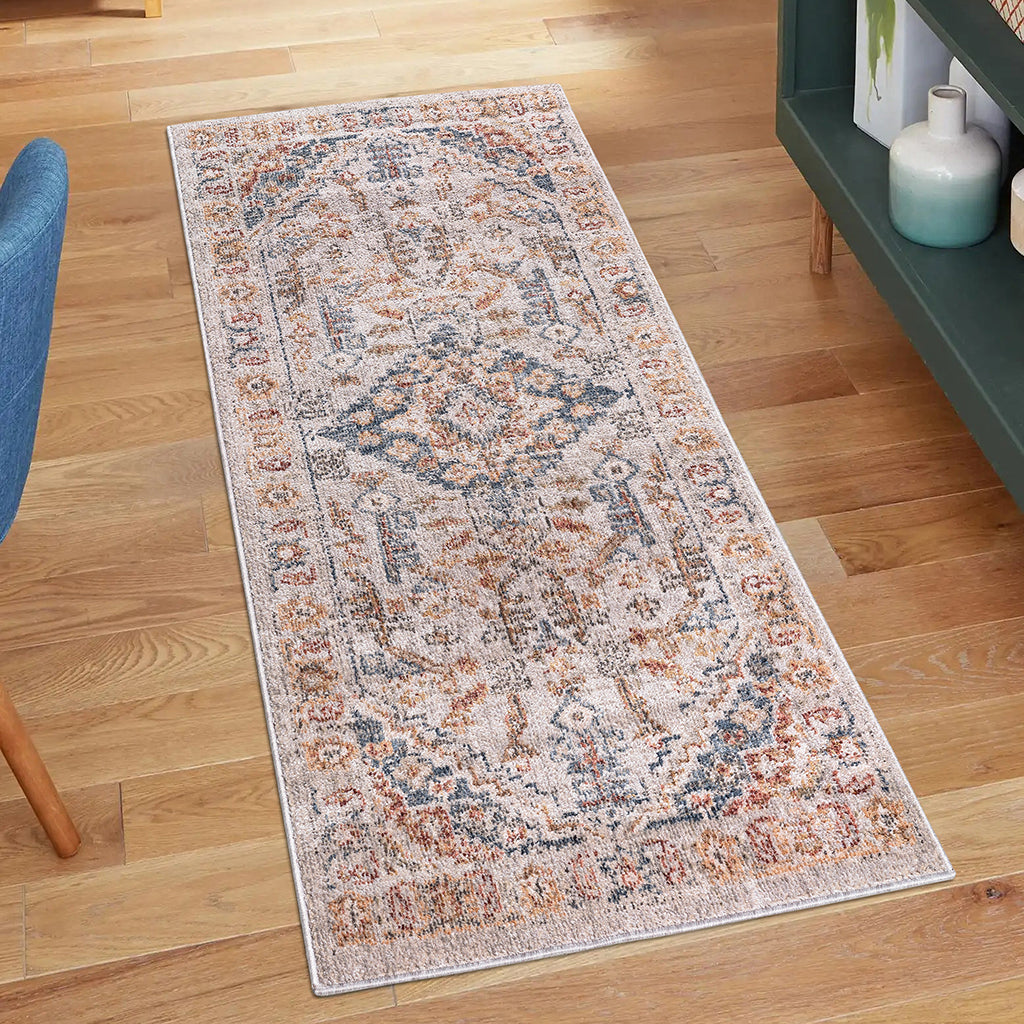 Vintage Medallion Woven Area Rug