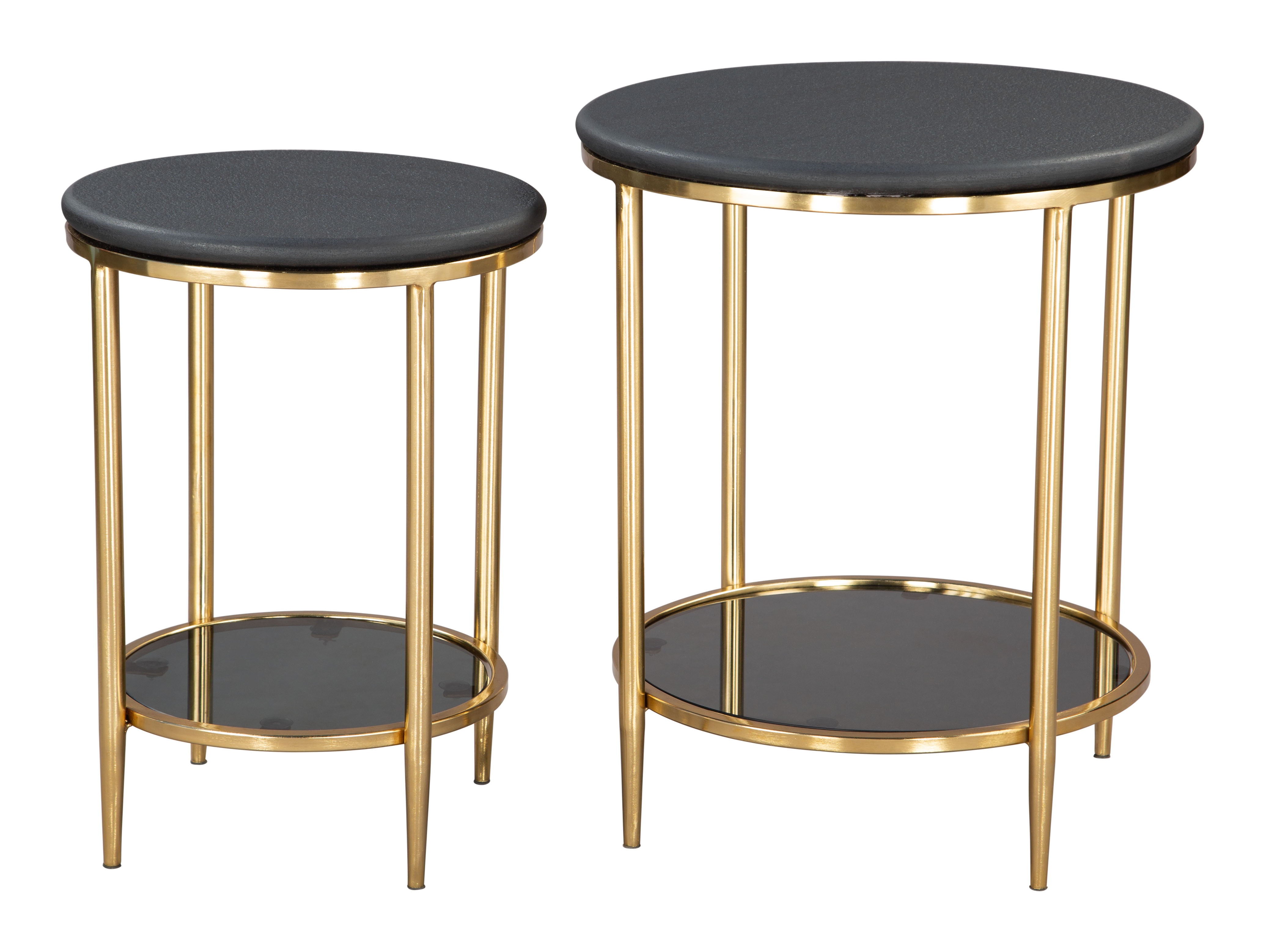 Koper - Coffee Table Set - Black