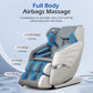 BOSSCARE 2023 Brand New Update GR8686 Massage Chairs with AI Voice, App Control SL Track Zero Gravity Full Body Massage Recliner Gray