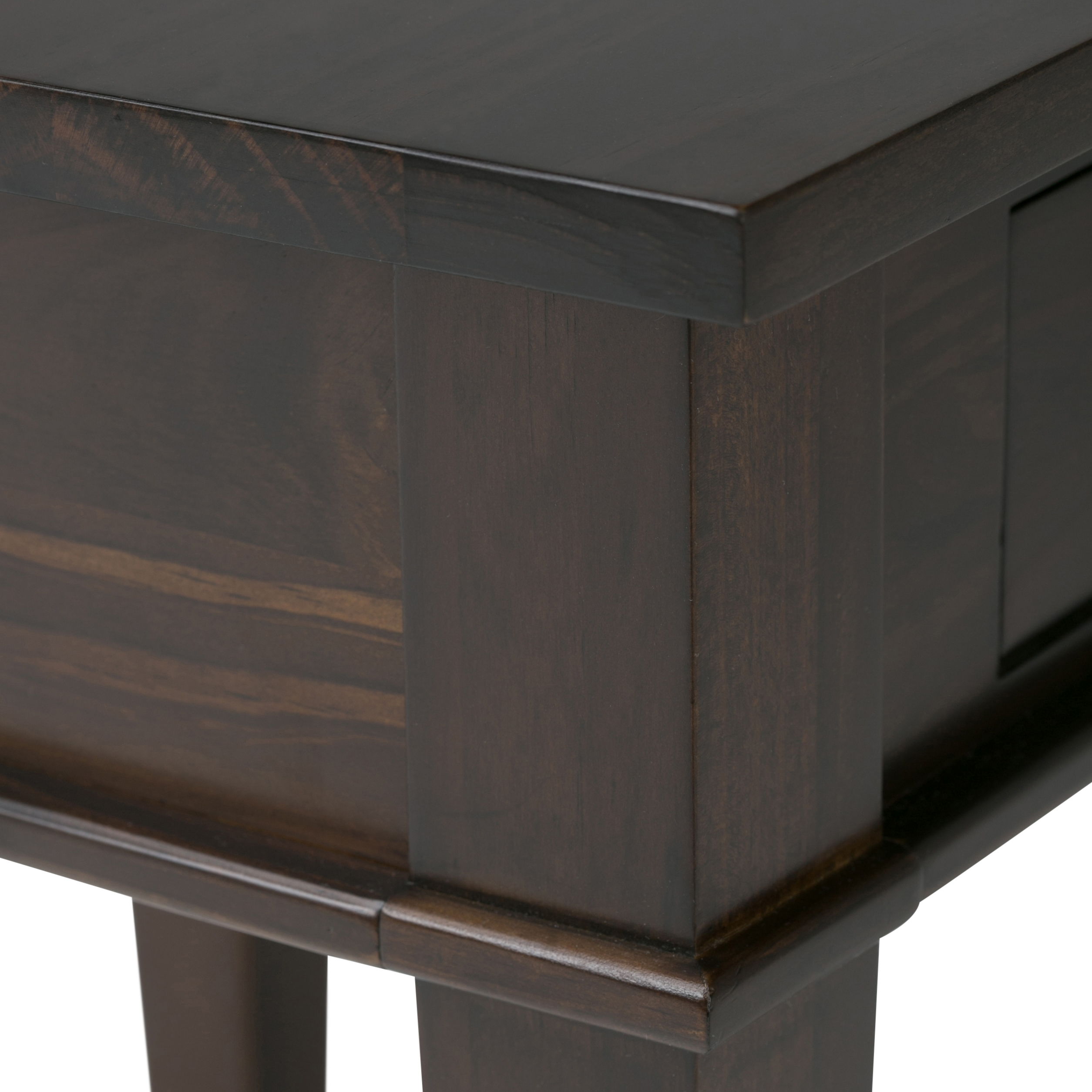 Carlton - Home Office Desk - Dark Tobacco Brown