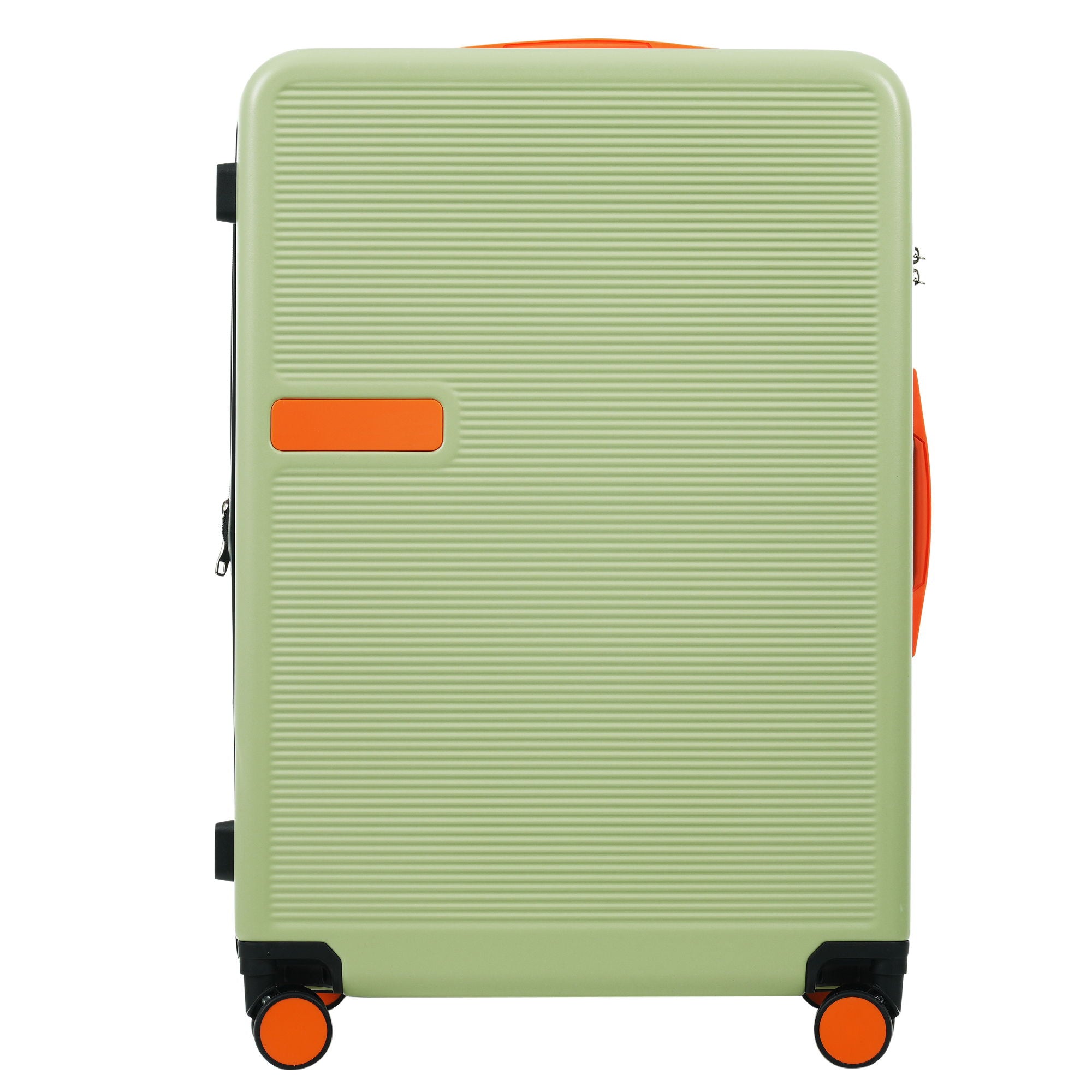 Hardshell Luggage Sets 3 Pieces Contrast Color Suitcase With Spinner Wheels And Tsa Lock 20" 24" 28" Available