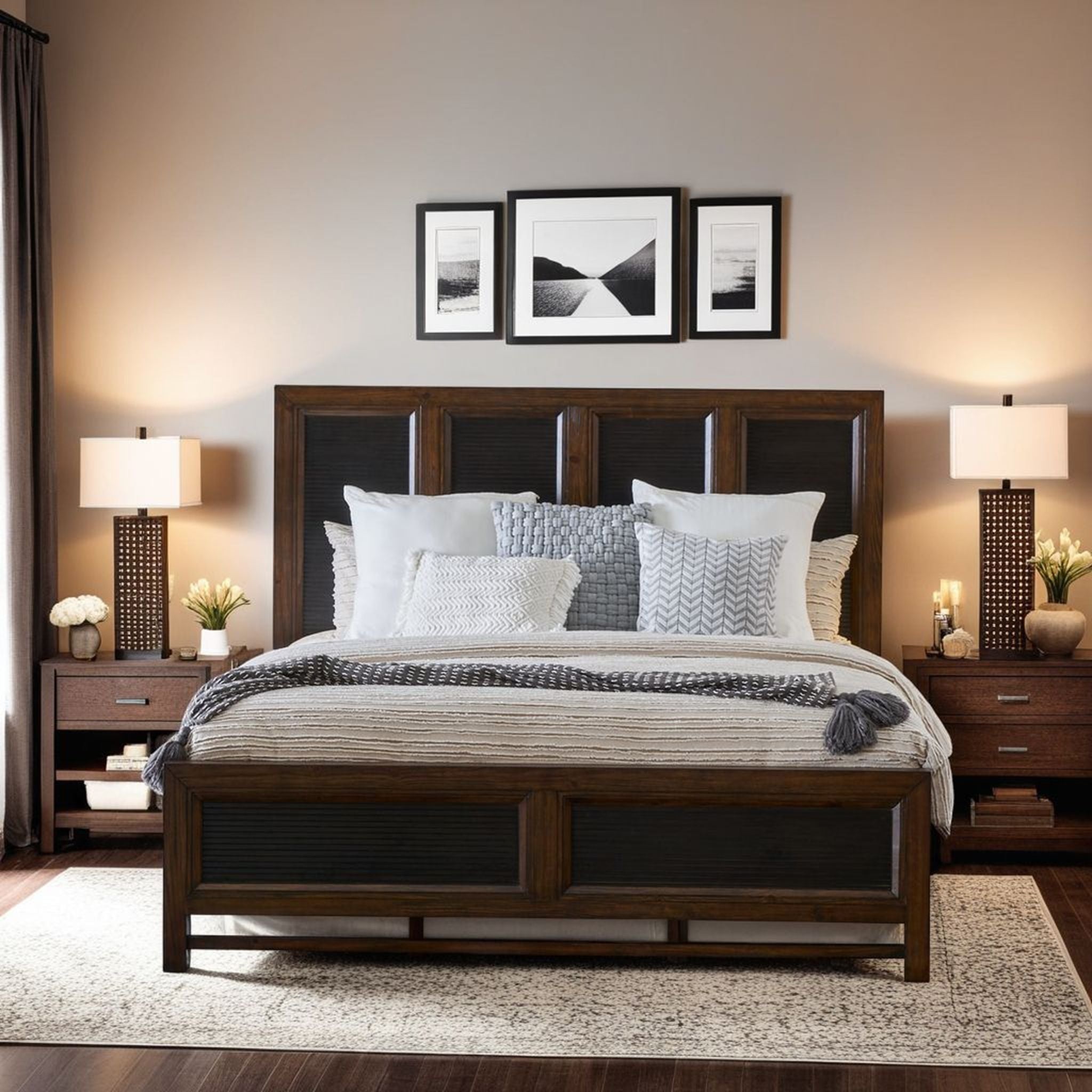 Beautiful Panel Bed