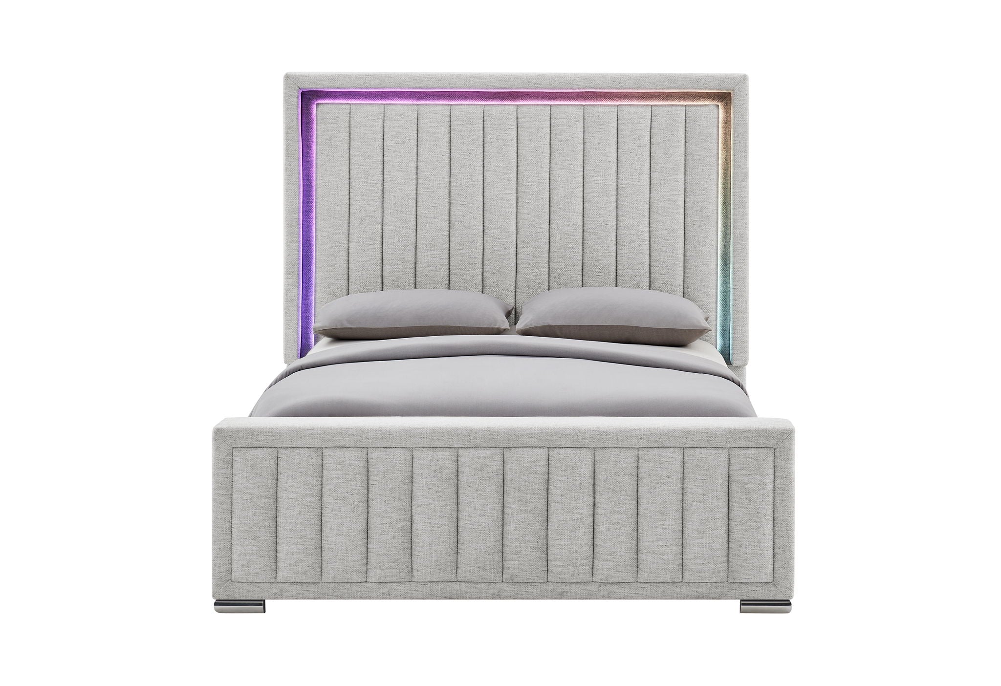 Elias - Queen Bed Footboard - Gray