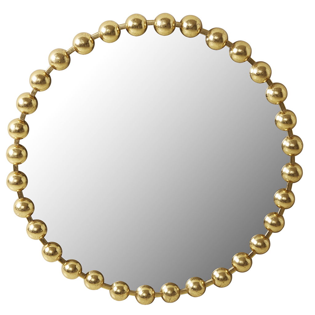 Marlowe - 27" Round Wall Decor Mirror - Gold