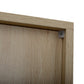Allen 2 Door high cabinet, rattan, Built-in adjustable shelf, Easy Assembly, Free Standing Cabinet for Living Room Bedroom