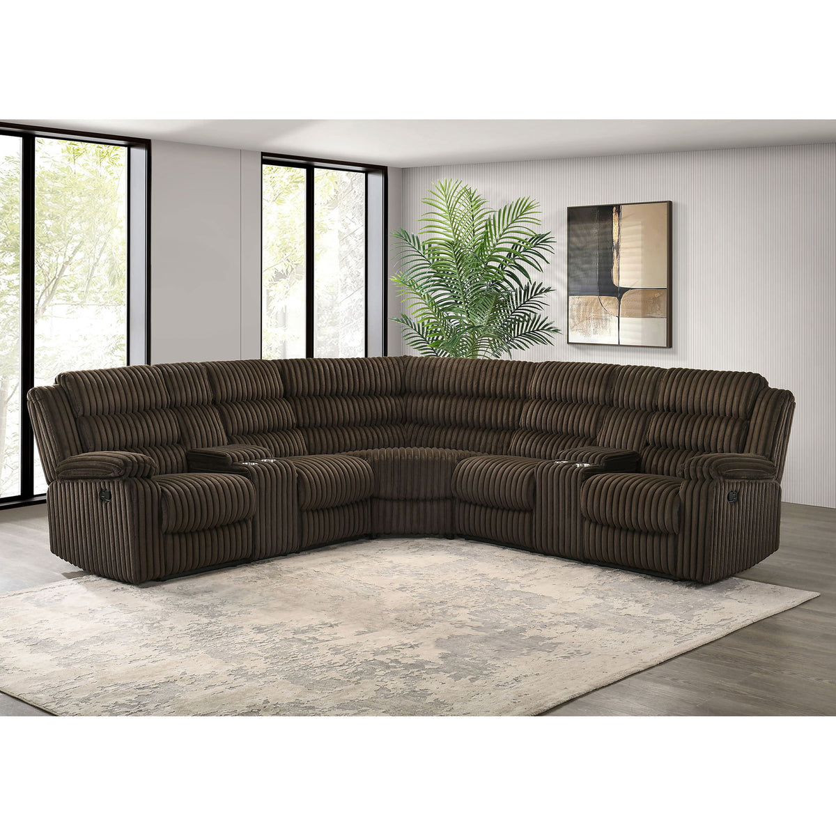 Kendra - Reclining Sectional Sofa