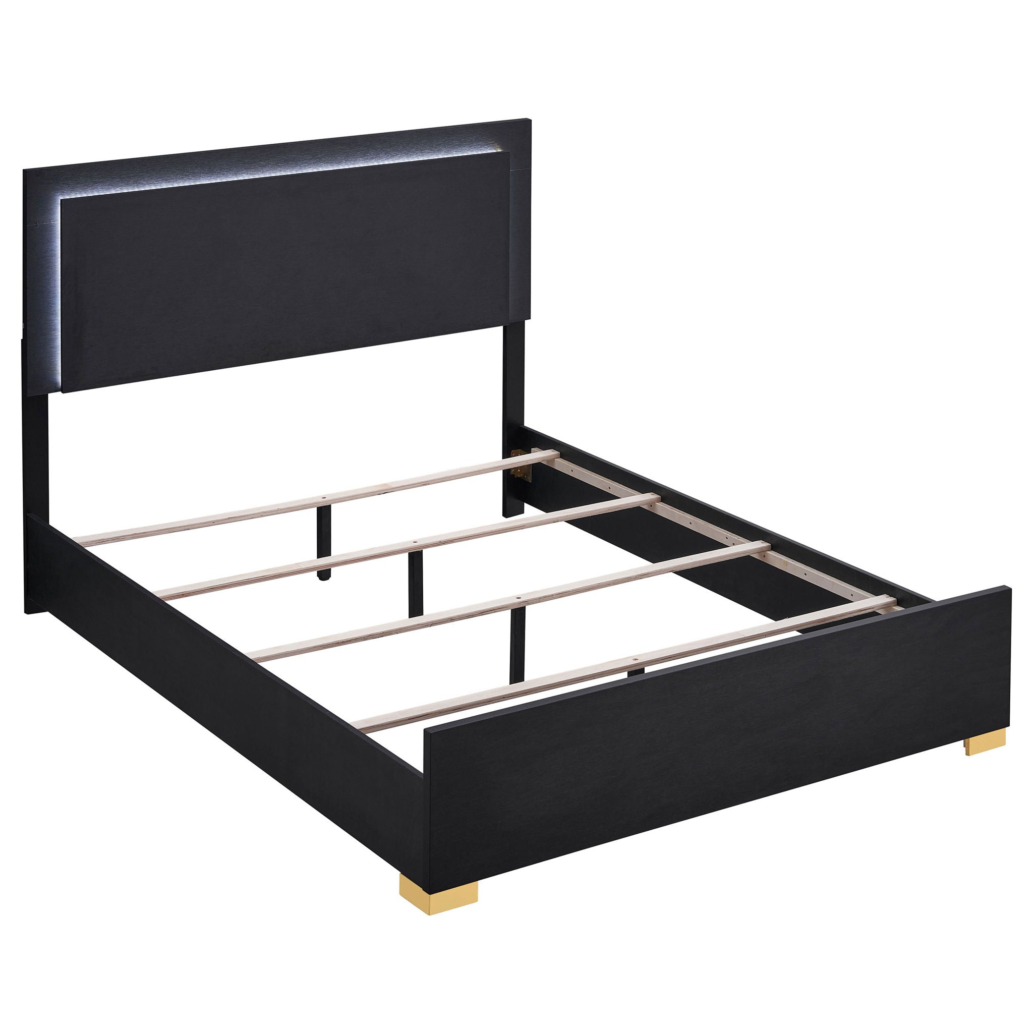 Jeremiah - Bedroom Set With LED Headboard