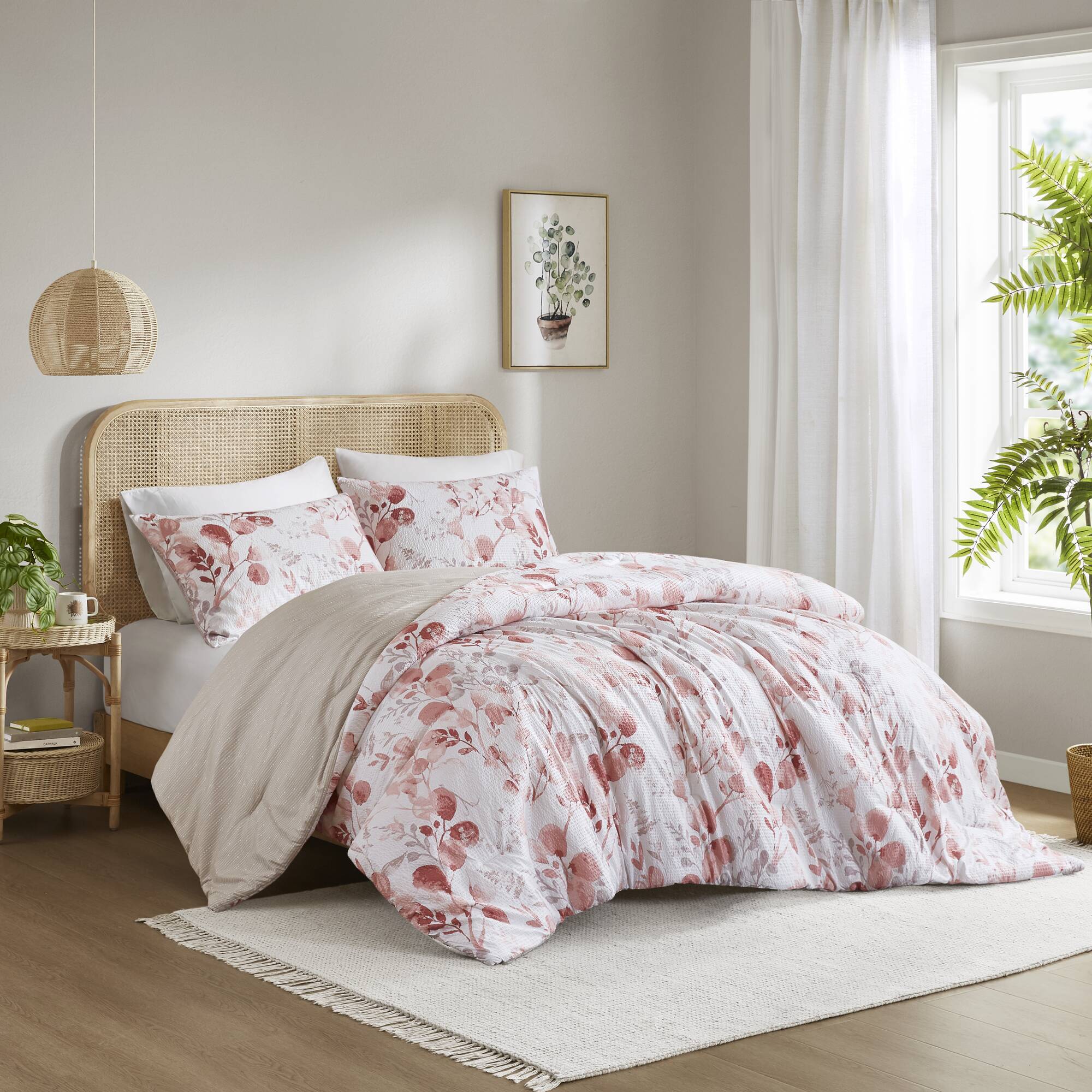 Gabrielle - King Comforter Mini Set - Pink
