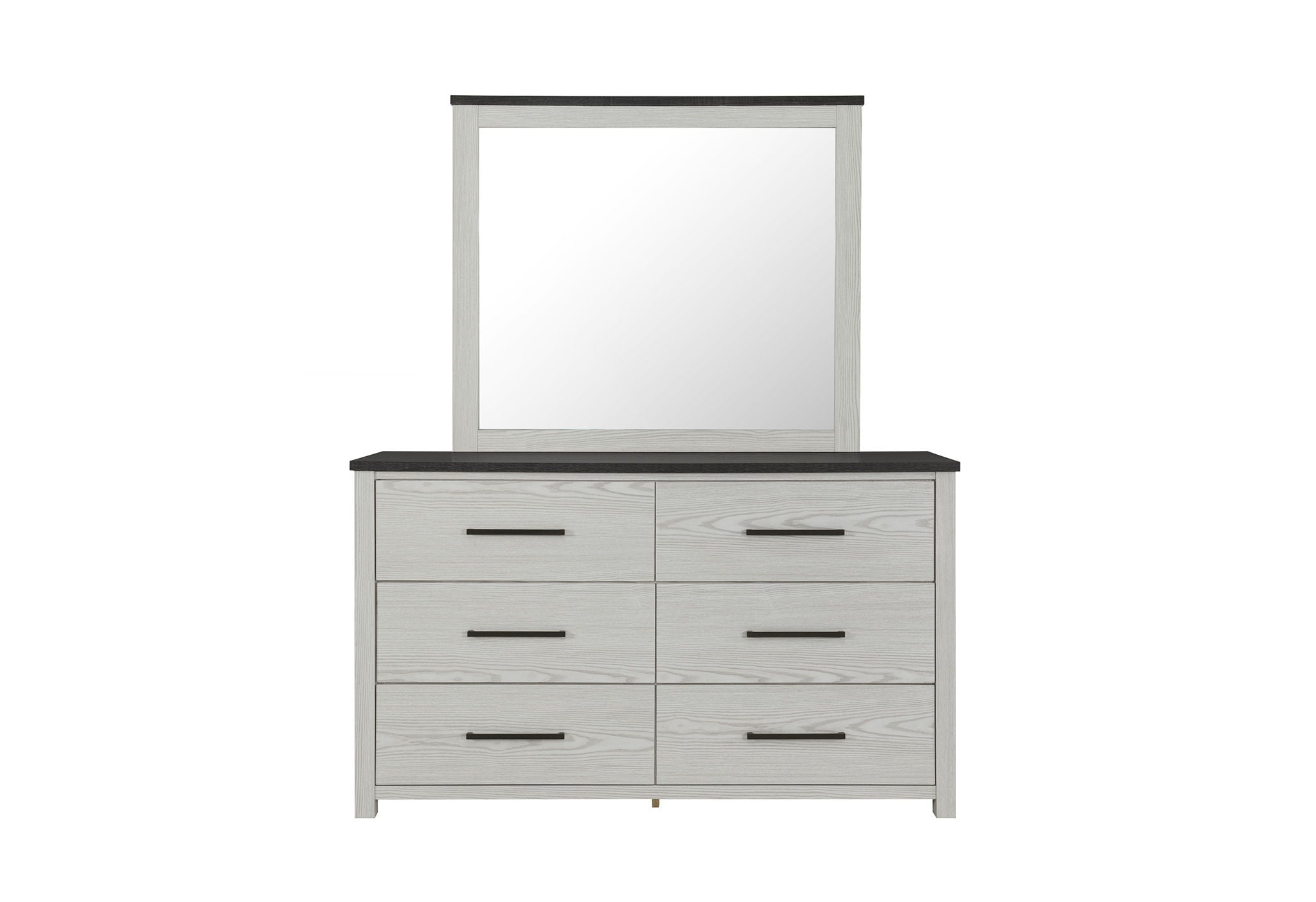 Ava - 5 Piece Full Bedroom Set - Beige
