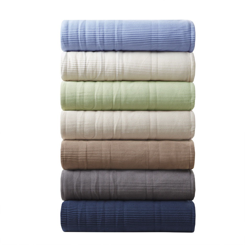 Electric Micro Fleece - Heated Blanket - Ivory